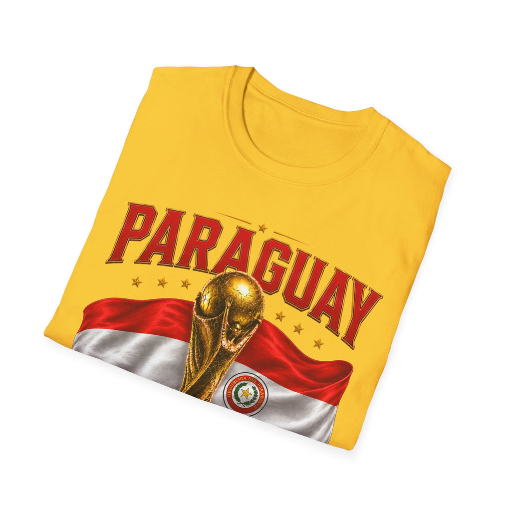 Paraguay 2026 World Cup T-Shirt — Fans Soccer Jersey Tee