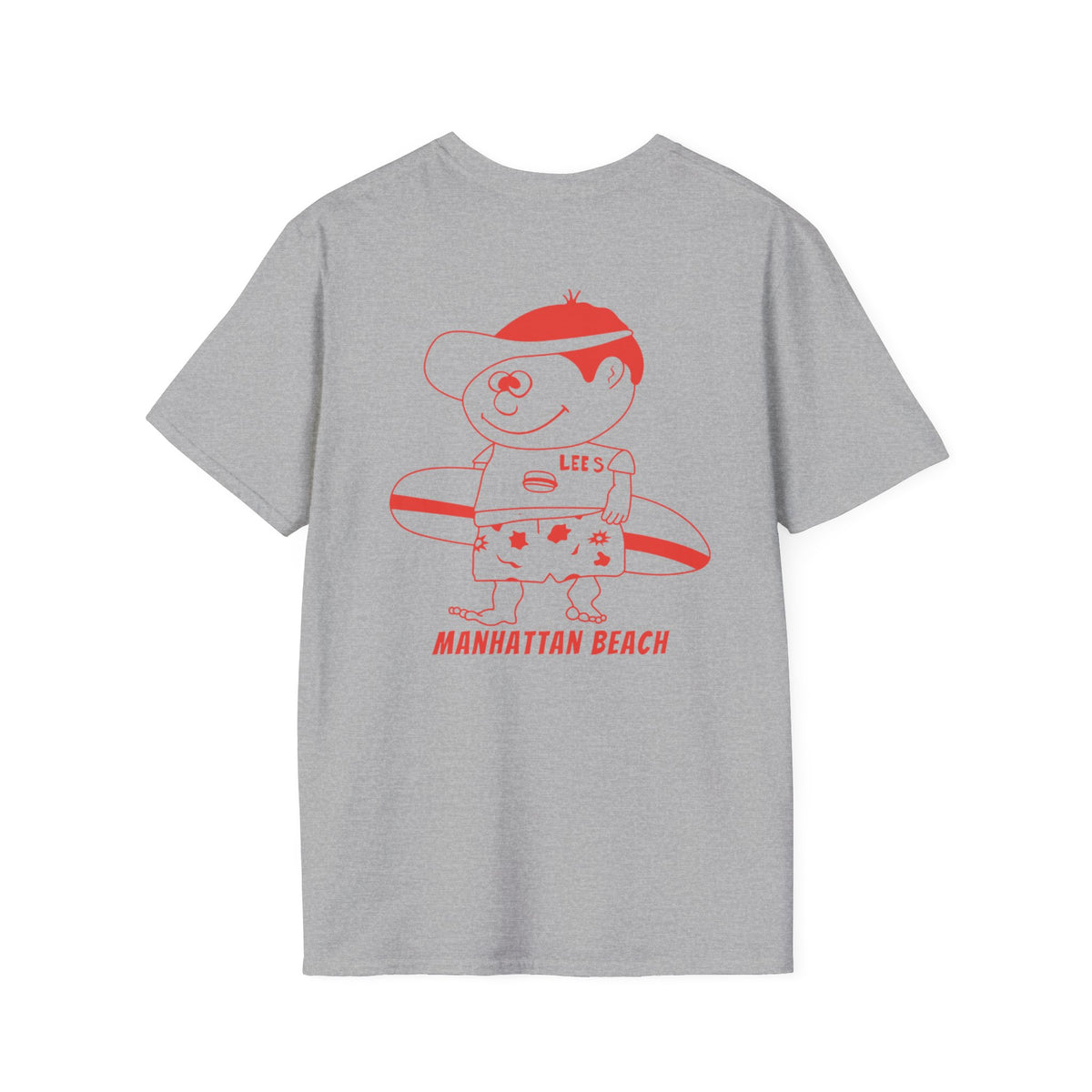 Greasy Lee's  Strand and Marine Old School T-Shirt | Manhattan Beach vintage surfer logo