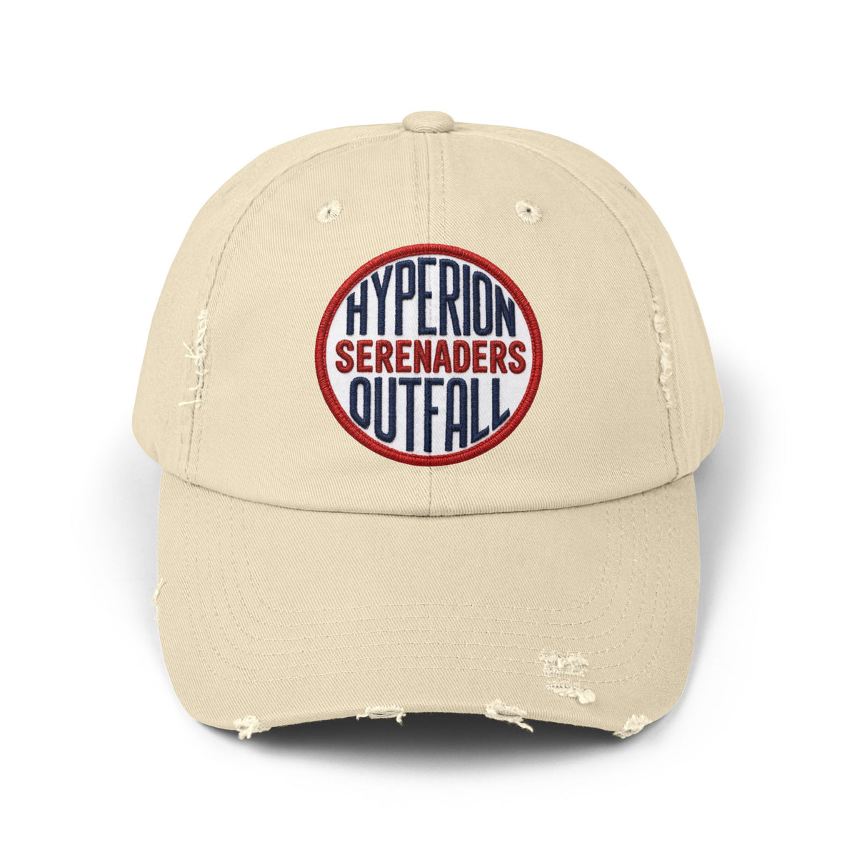 Distressed Cap — "Hyperion Outfall Serenaders" Manhattan Beach Patch Hat