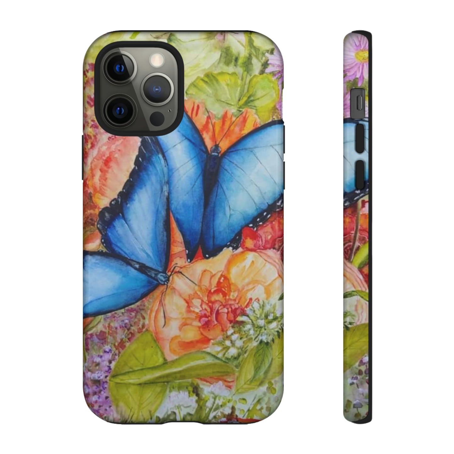 California Blue Butterfly - All IPhone and Samsung Tough Cases