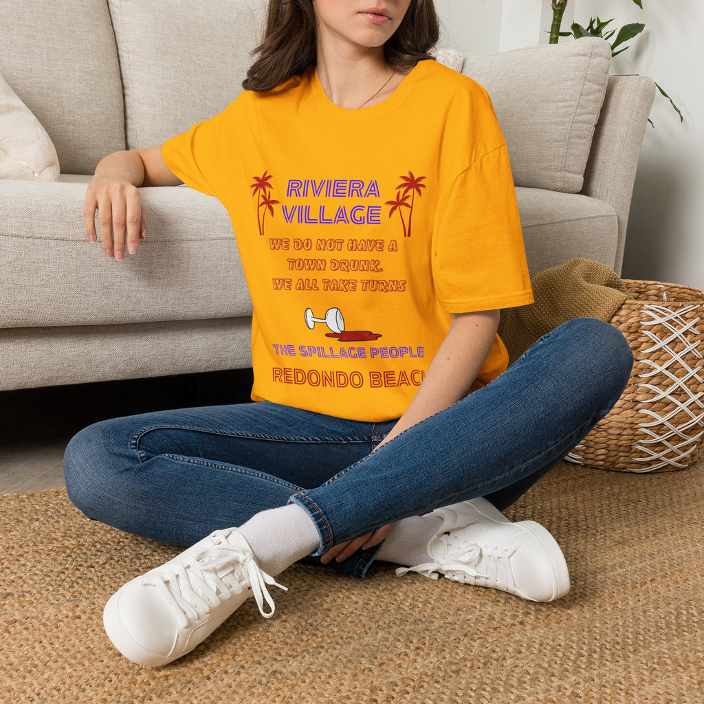 Riviera Village Redondo Beach - The Spillage People - Mens and Womans  Softstyle T-Shirt