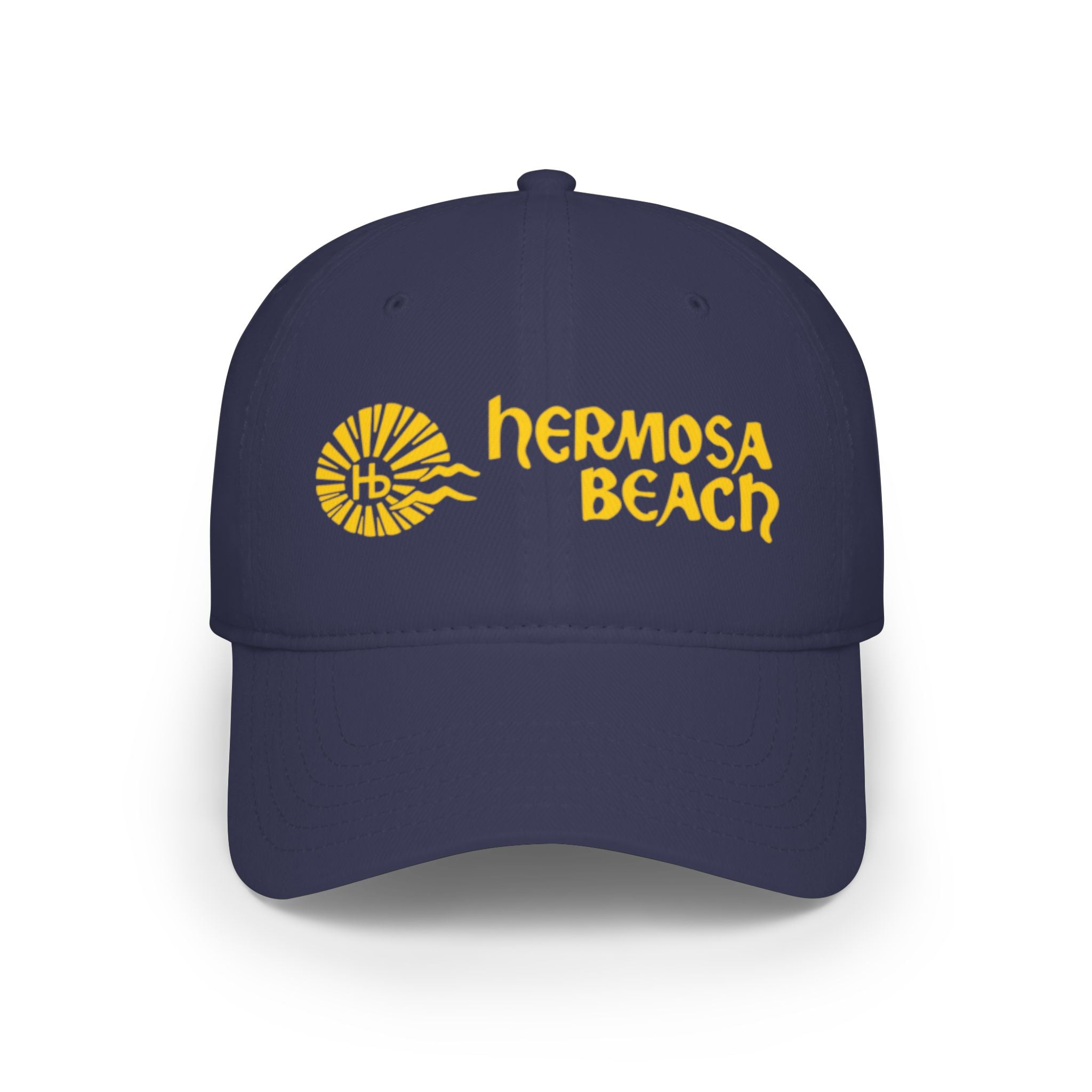 Hermosa Beach California / Low Profile Baseball Cap