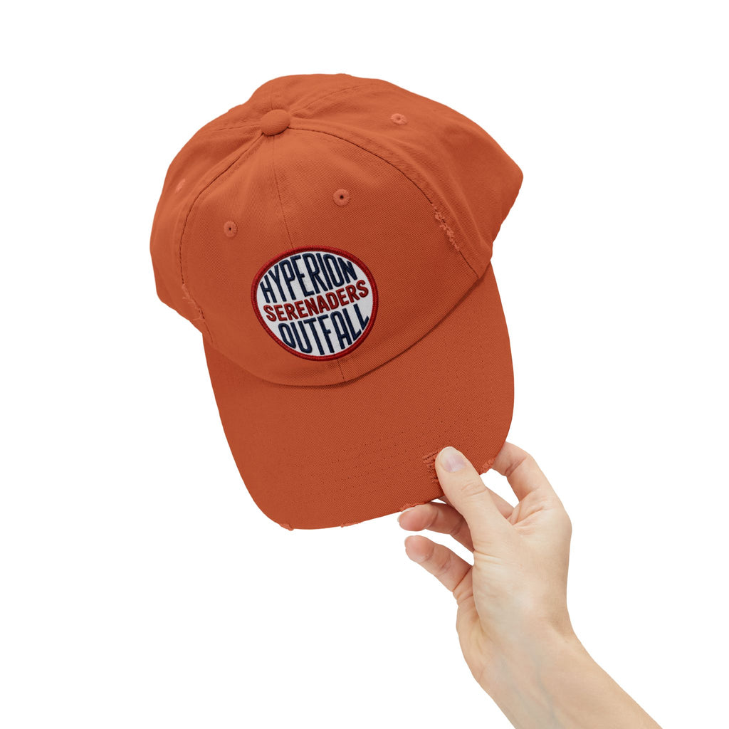 Distressed Cap — "Hyperion Outfall Serenaders" Manhattan Beach Patch Hat