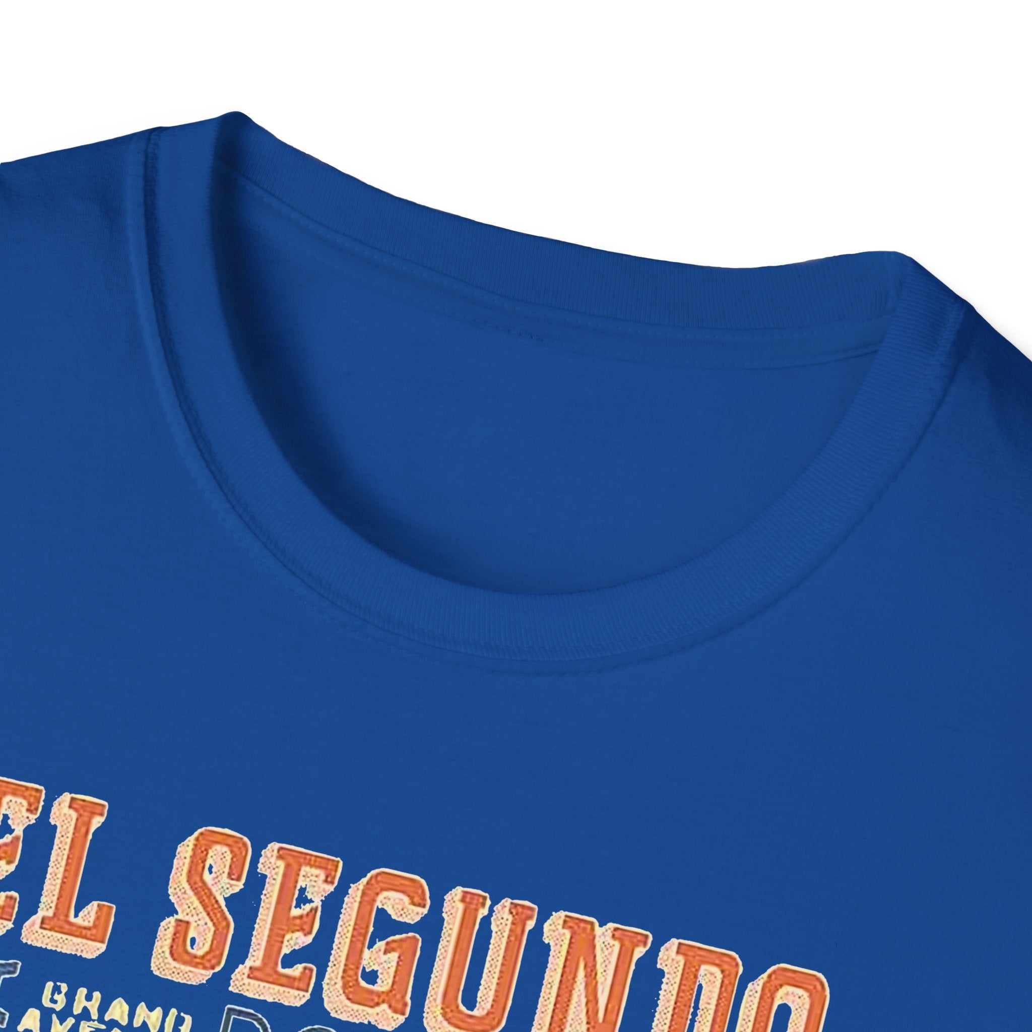 El Segundo Typography T-Shirt | Beach Town Landmarks Word Art