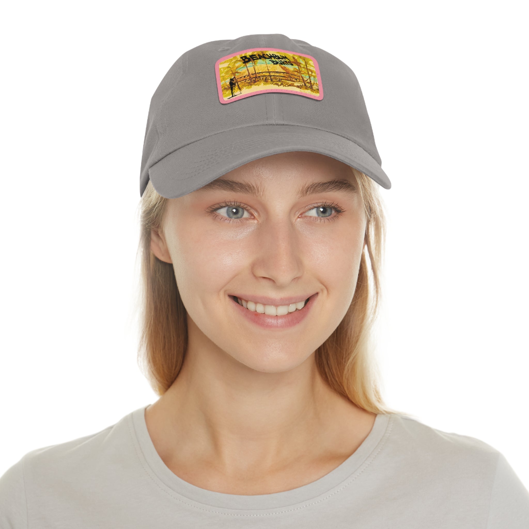 Beach Bum Burts Redondo Beach California - Beach Vibes Mom and Dad Hat, Relaxed Fit Cap, Gift for Dad, Casual Summer Hat