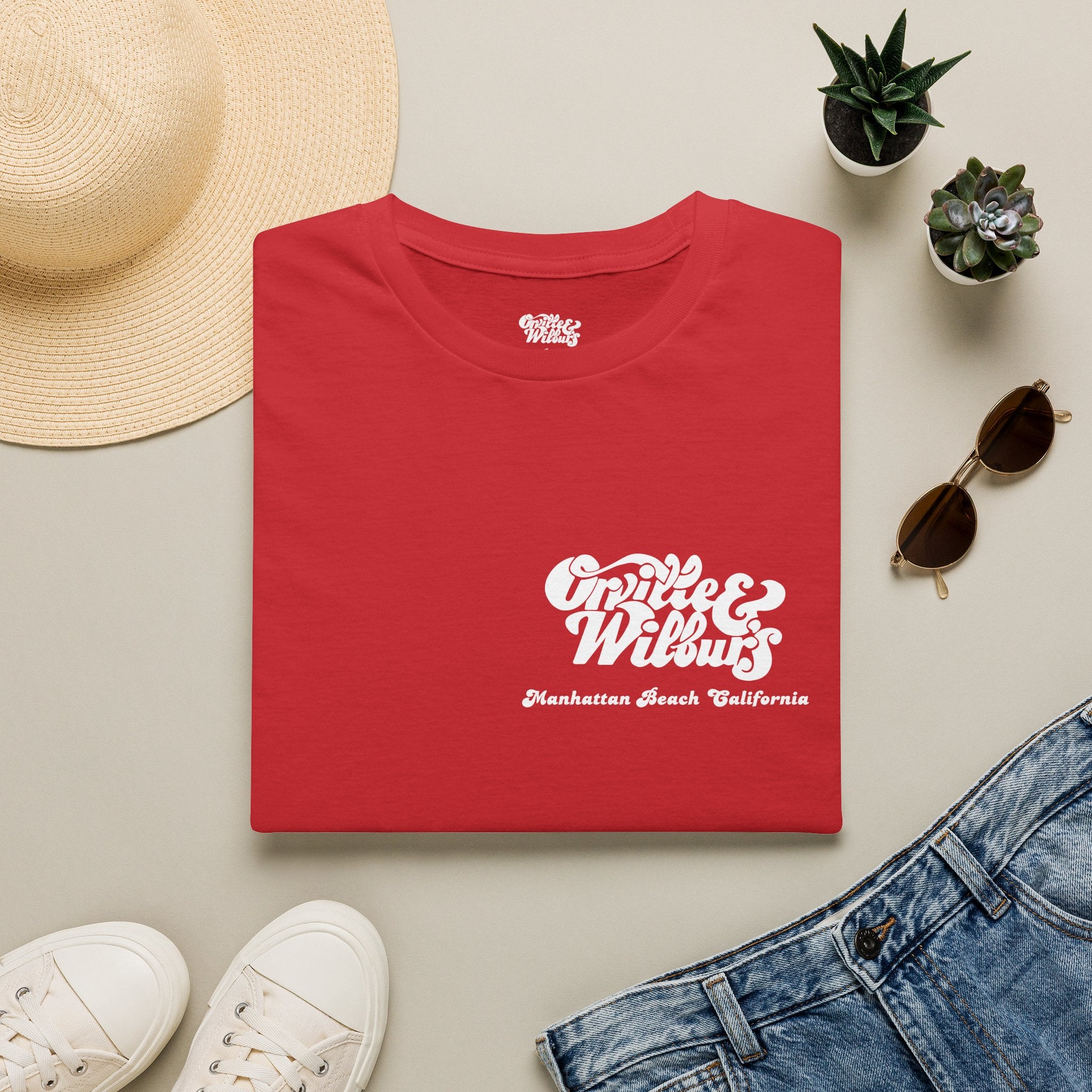 Orville and Wilburs Restaurant Manhattan Beach California - Old South Bay Mom and Dad T-Shirt