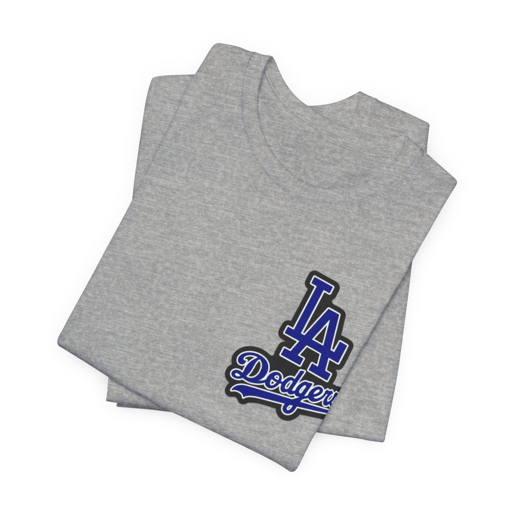 Los Angeles (Front and Back Printing) Mens Womans Jersey Short Sleeve Tee