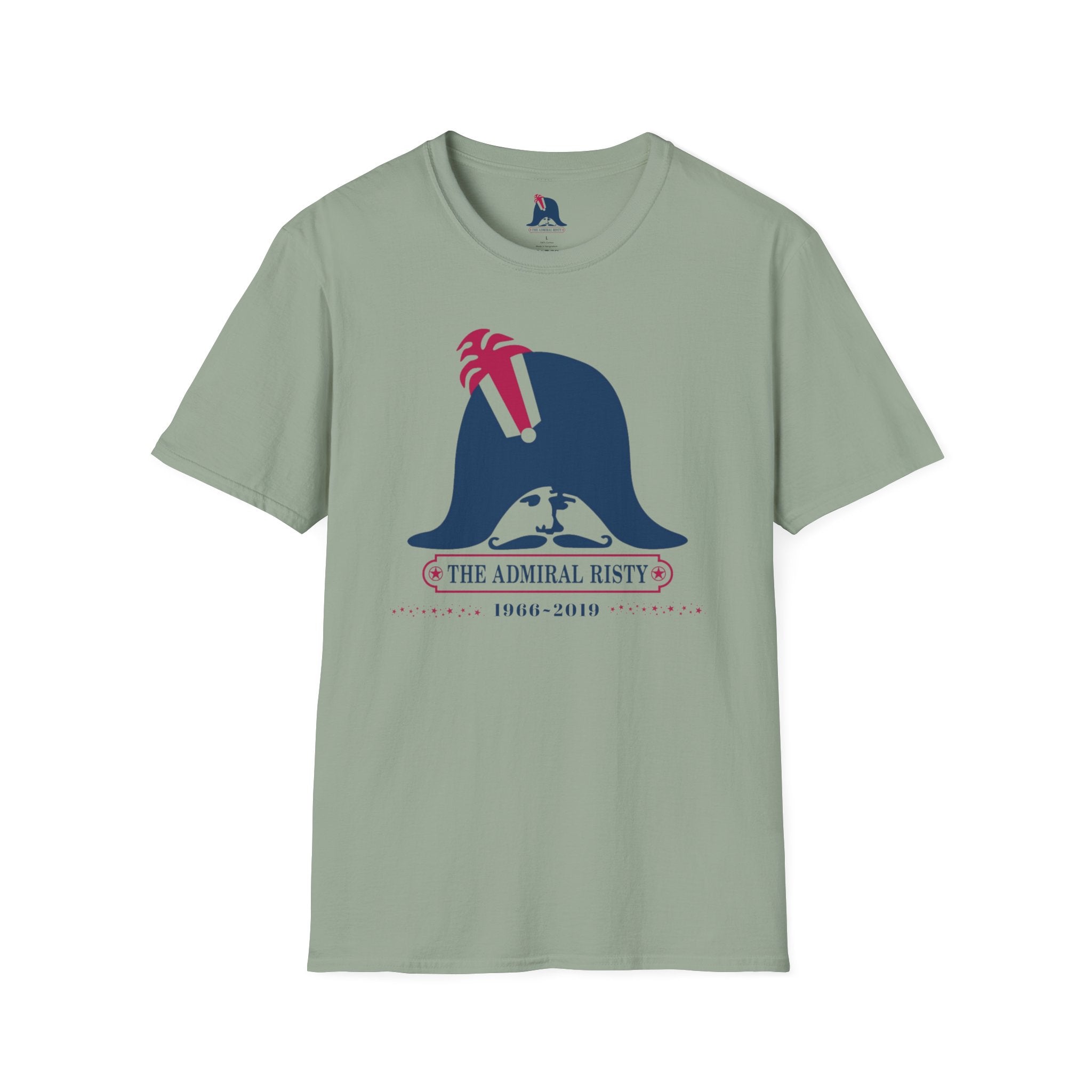 Admiral Risty Rancho Palos Verdes 1966 - 2019 Softstyle T-Shirt, Casual Wear, Gift for History Buffs, Unique Graphic Tee, Summer Essential