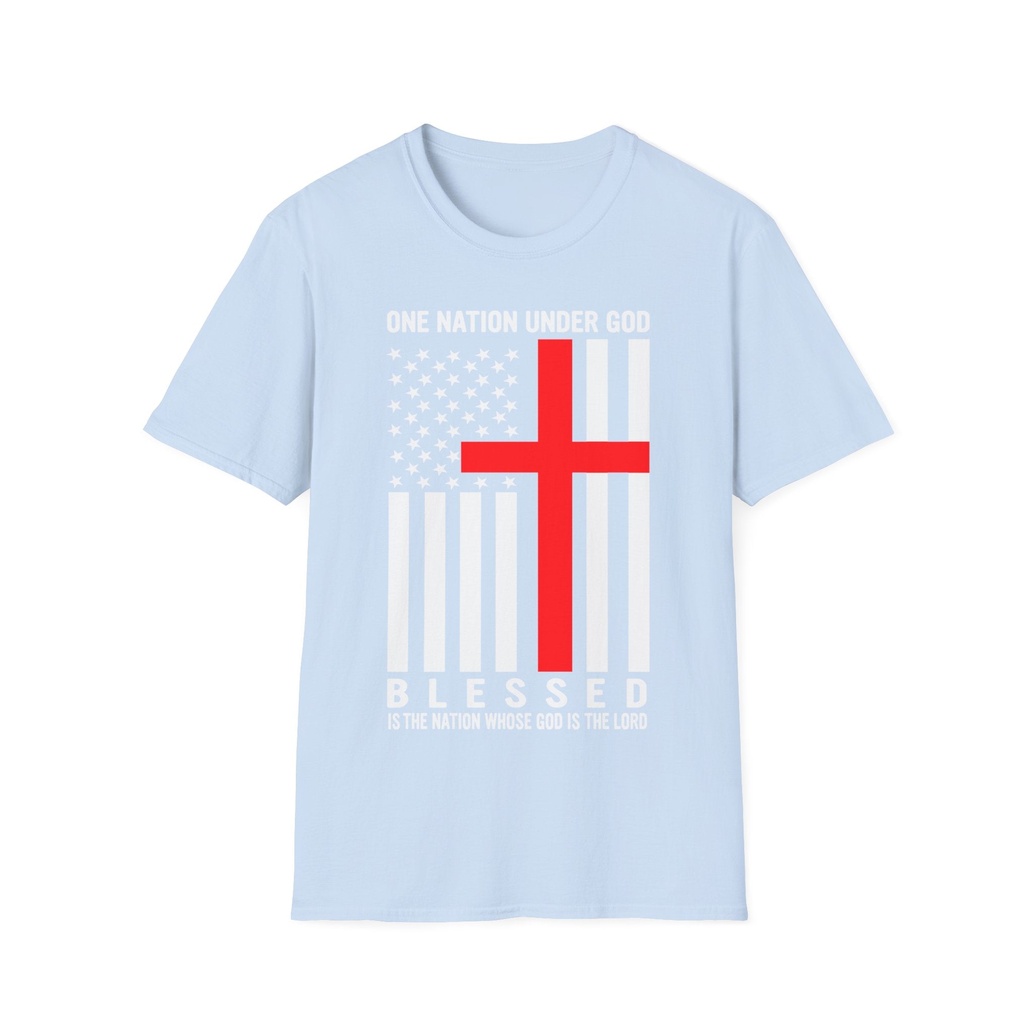 One Nation Under GOD - Unisex Softstyle T-Shirt