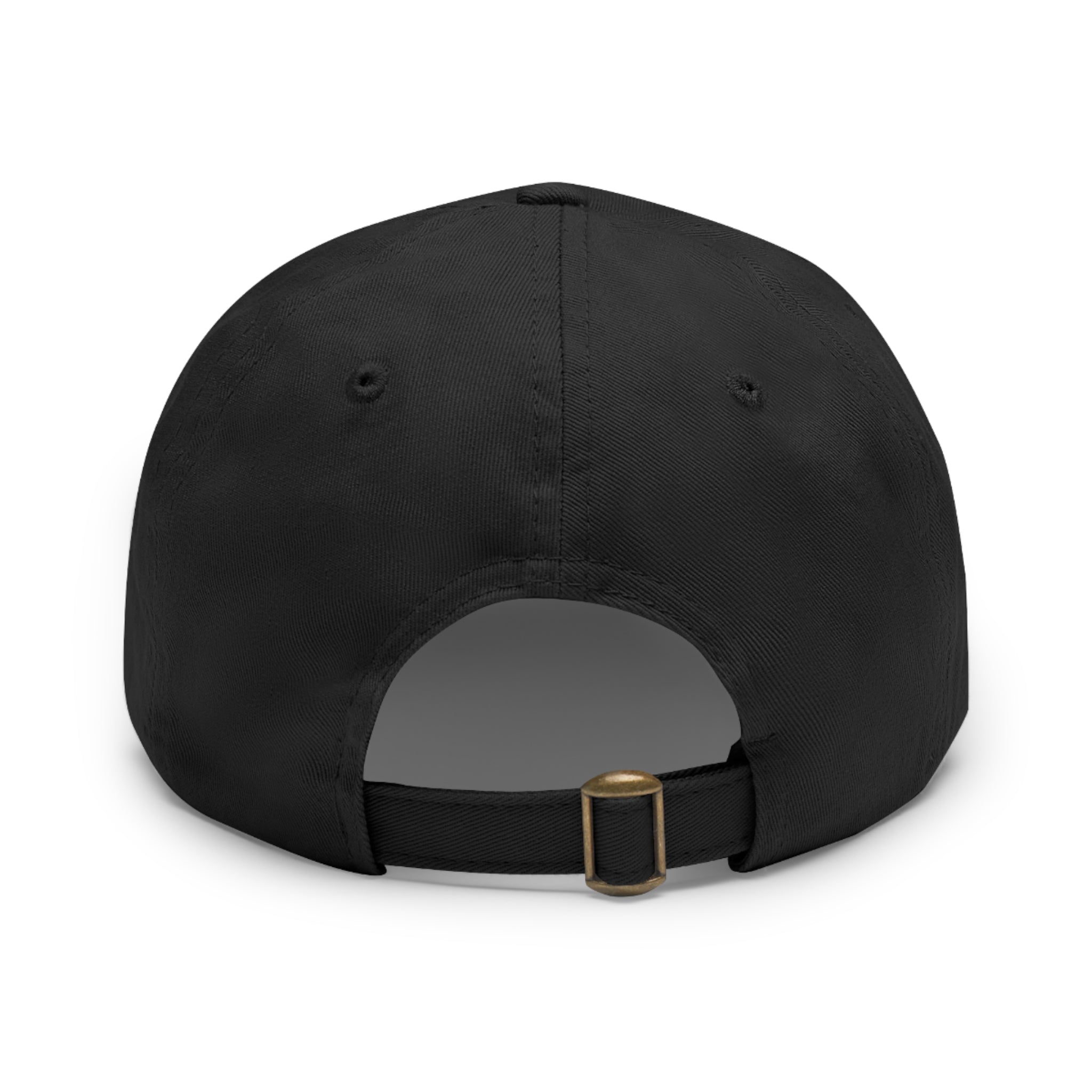 Proud to be Called Beach Trash Manhattan Beach  Leather Patch Dad Hat — Vintage Manhattan Beach Logo