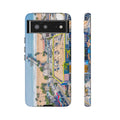 Phone Cases, Manhattan Beach California iPhone Samsung Google Tough Cases, Beach Lovers Gifts, Coastal Accessories, Ocean Phone Covers,