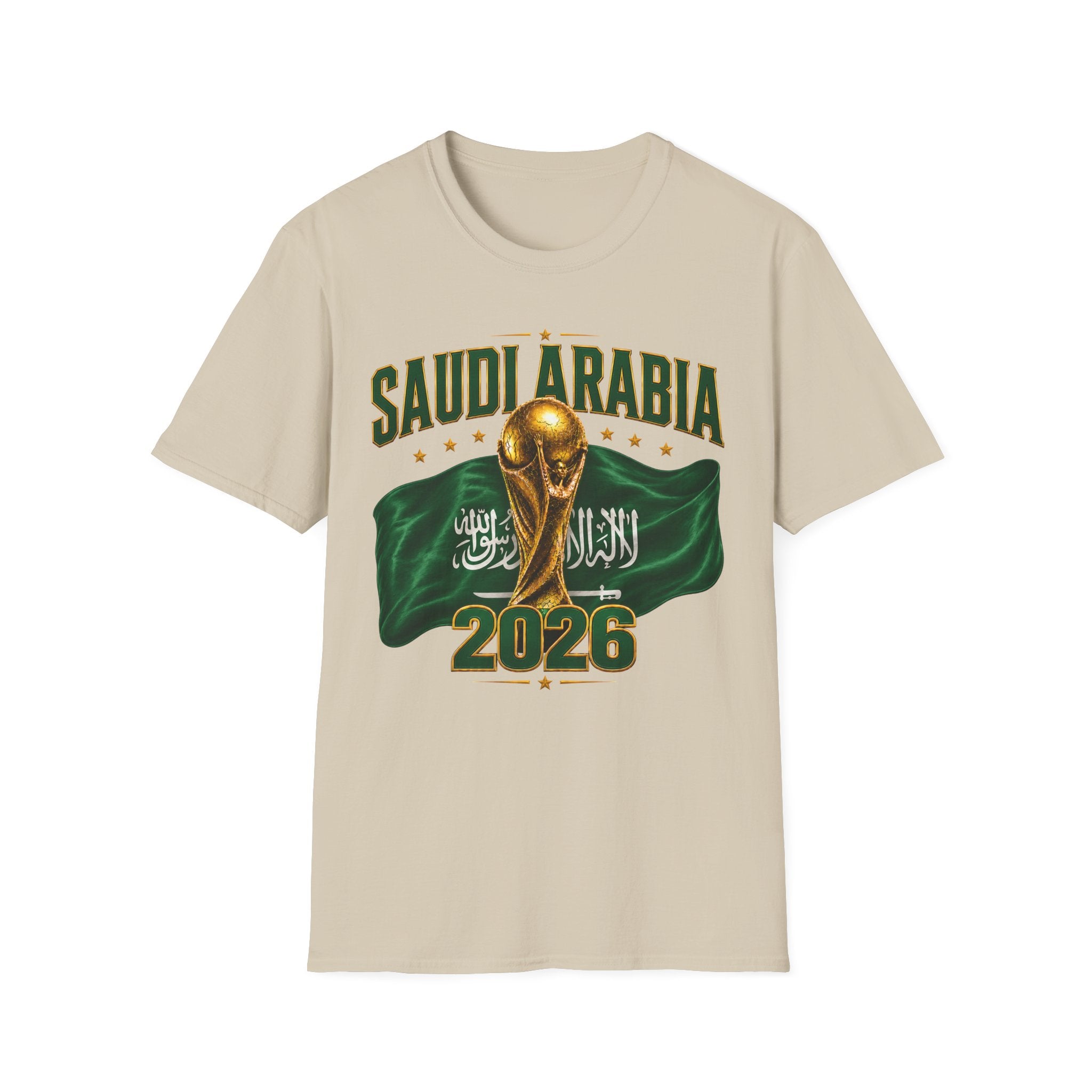 Saudi Arabia 2026 World Cup T-Shirt – Soccer Champion Trophy Design