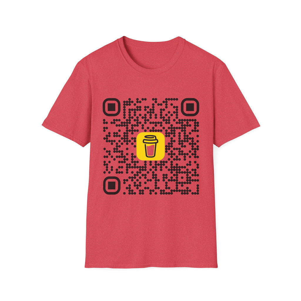 QR Code Coffee Tee — Scan-to-Order Coffee Shop T-Shirt