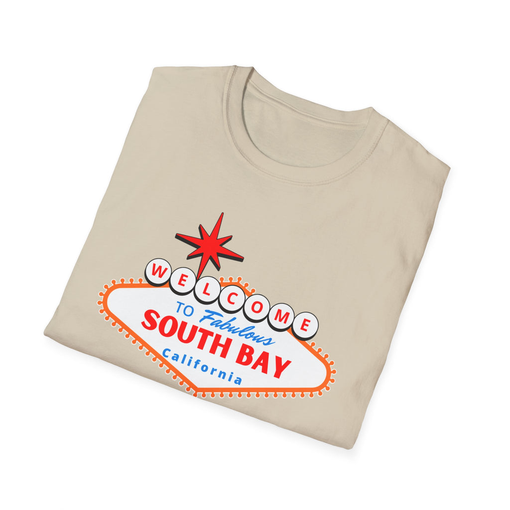 South Bay Welcome Sign T-Shirt — California Vintage Vacation Tee
