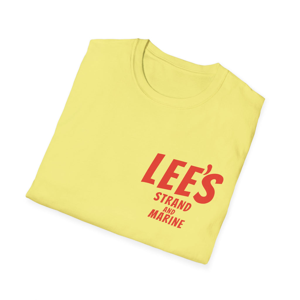 Greasy Lee's  Strand and Marine Old School T-Shirt | Manhattan Beach vintage surfer logo
