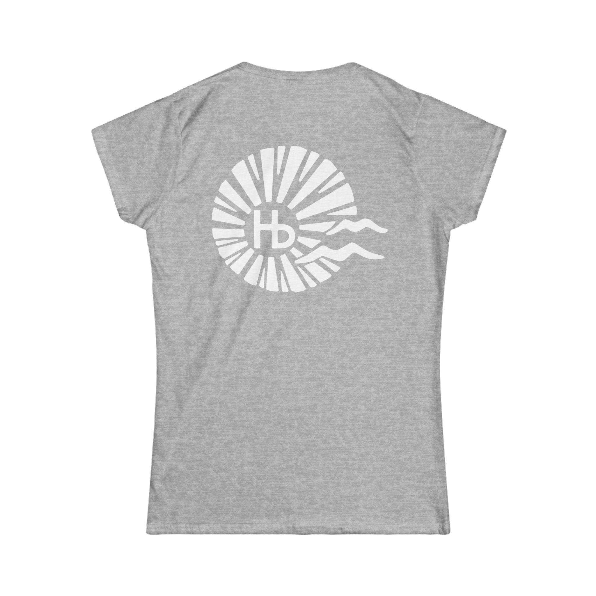 Hermosa Beach Sunset Logo Tee | Hb California Nautical Sunburst T-Shirt