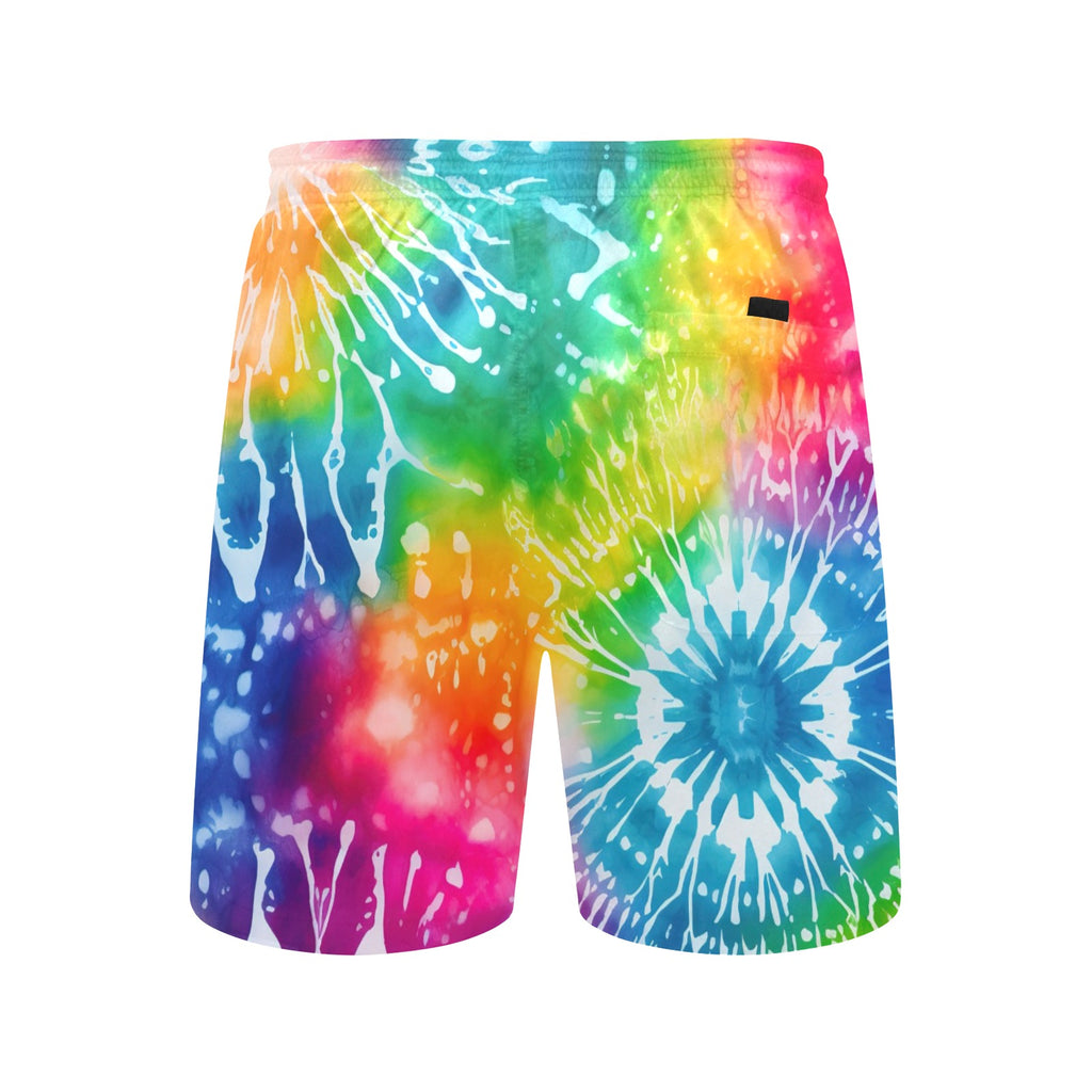 Huntington Beach California Men's Mid-Length Beach Shorts