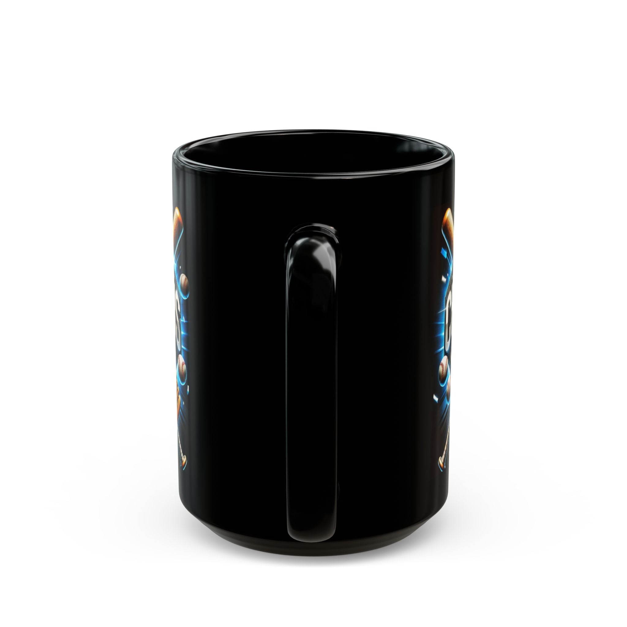 2025 Champions Doyers Mug | Black Ceramic Baseball Design