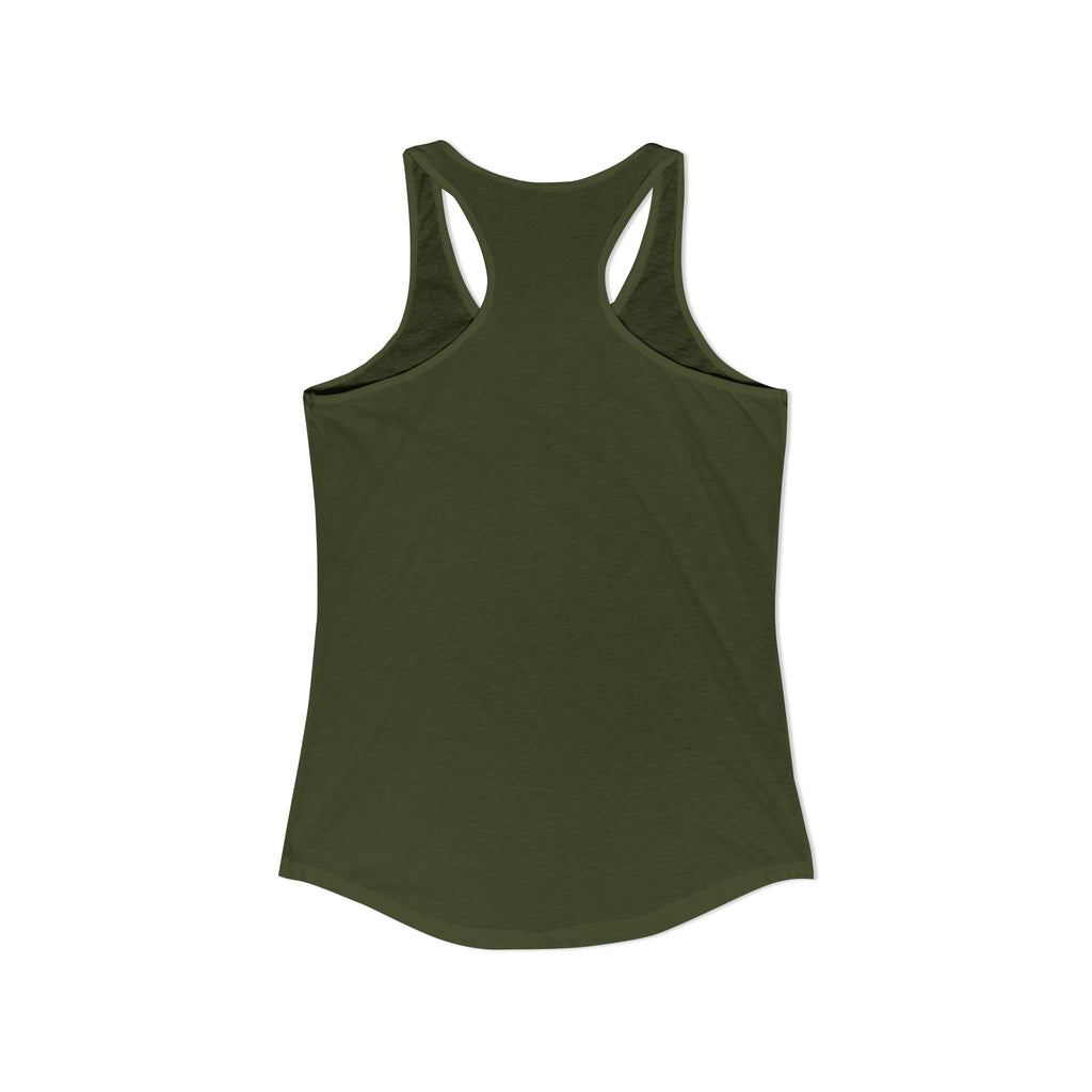 Manhattan Beach Sand Section - Women's Ideal Racerback Tank