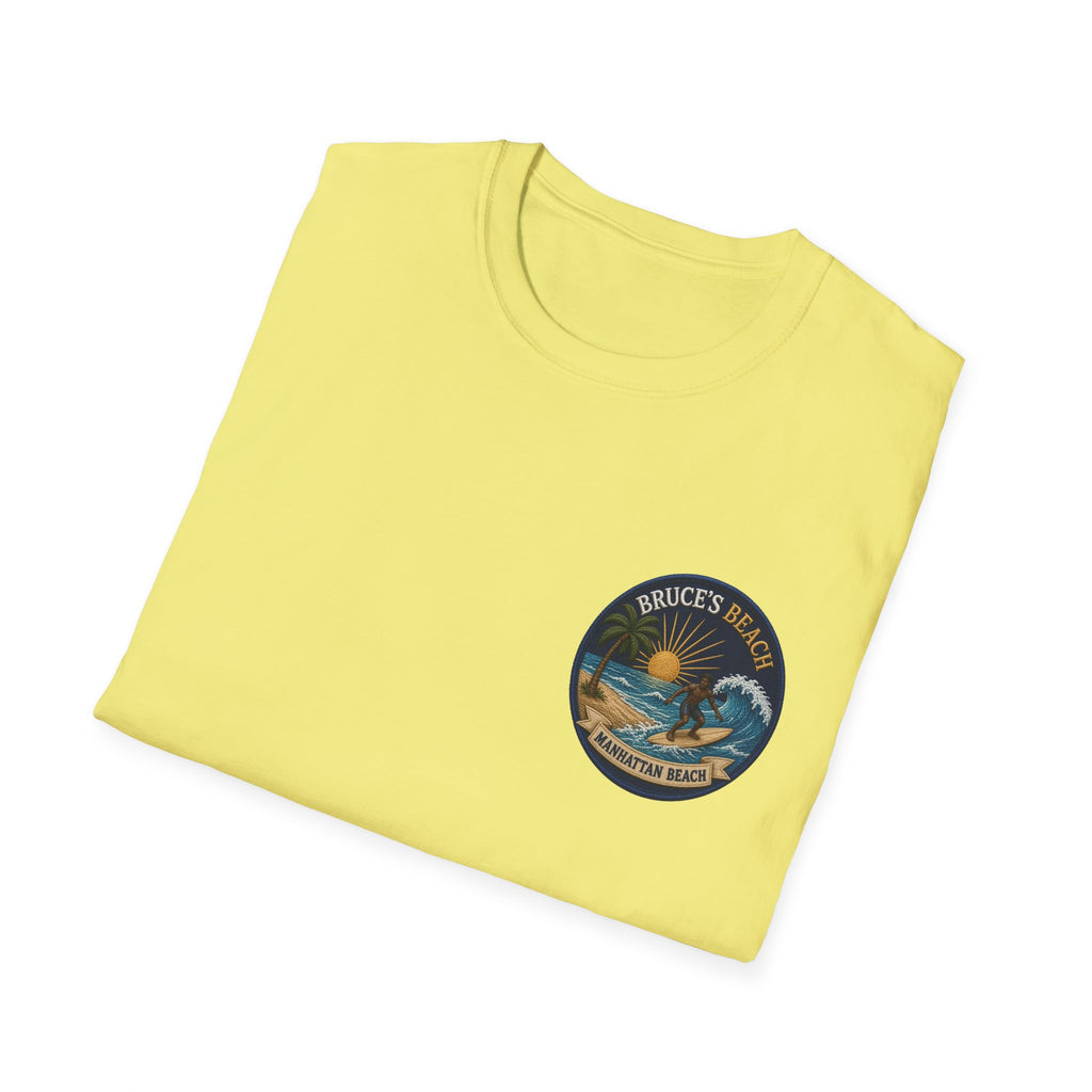 Bruce's Beach Manhattan Beach Surf Patch T-Shirt
