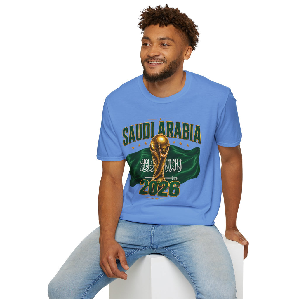 Saudi Arabia 2026 World Cup T-Shirt – Soccer Champion Trophy Design