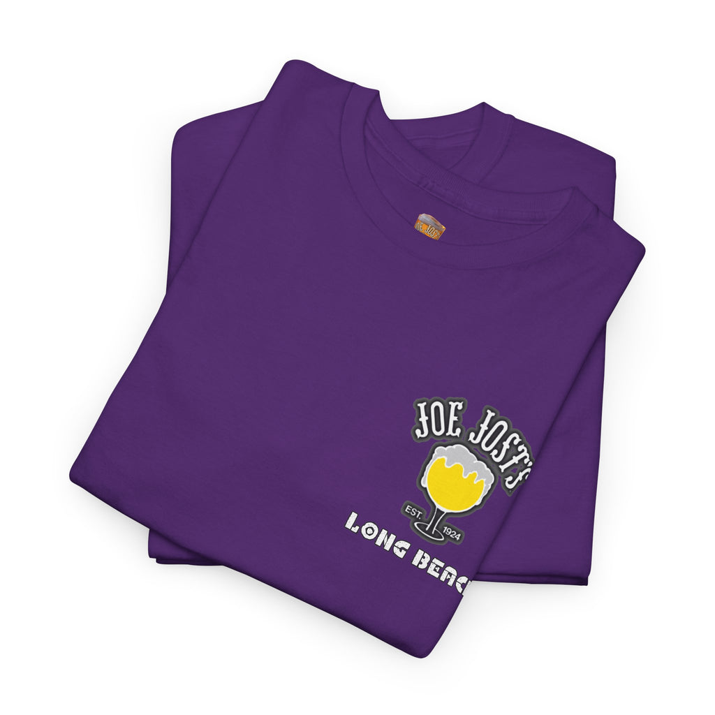 Joe Josts Long Beach California Men's and Woman's Heavy Cotton Tee - Printed 4 Areas