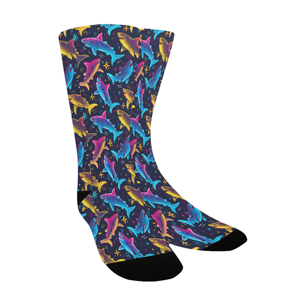 Kid's Custom Shark Socks (Made in USA) Free Shipping