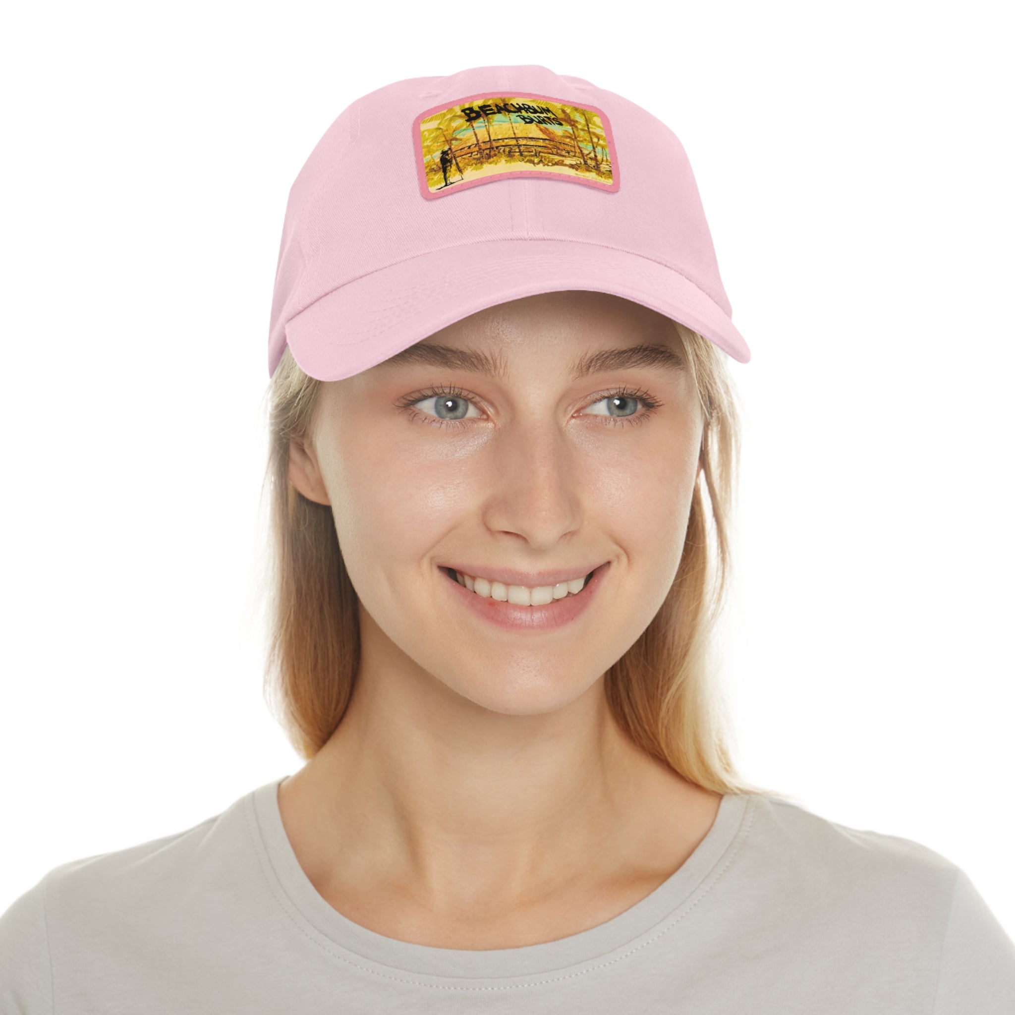 Beach Bum Burts Redondo Beach California - Beach Vibes Mom and Dad Hat, Relaxed Fit Cap, Gift for Dad, Casual Summer Hat