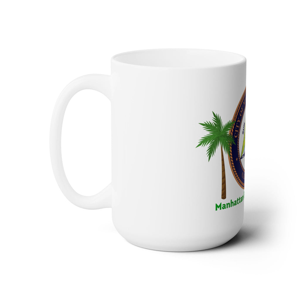 Manhattan Beach California Ceramic Mug 15oz