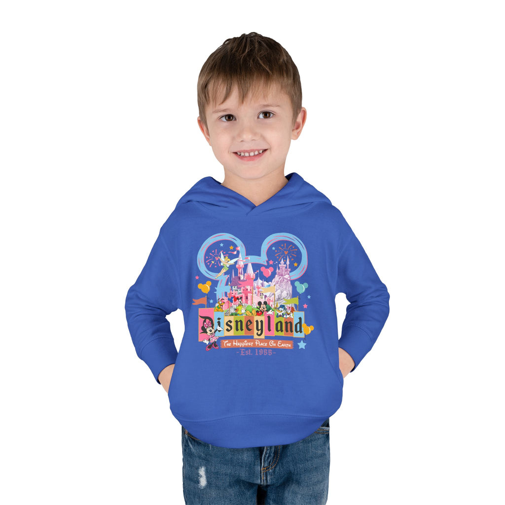 Disneyland Way Back Machine Castle Mickeee Ears Hoodie | Toddler Pullover