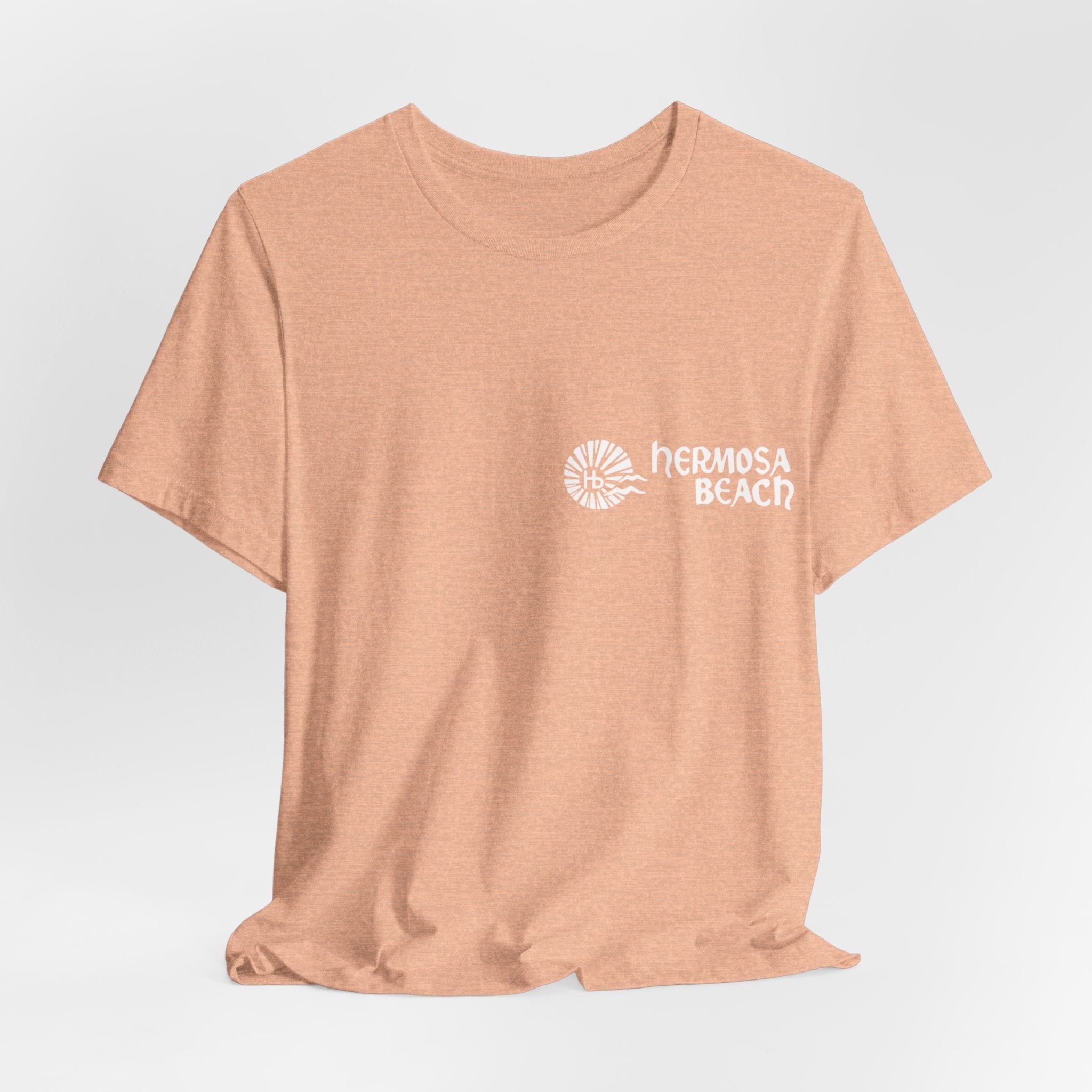 Hermosa Beach Tee — Colorful Front/Back Print Jersey T-Shirt