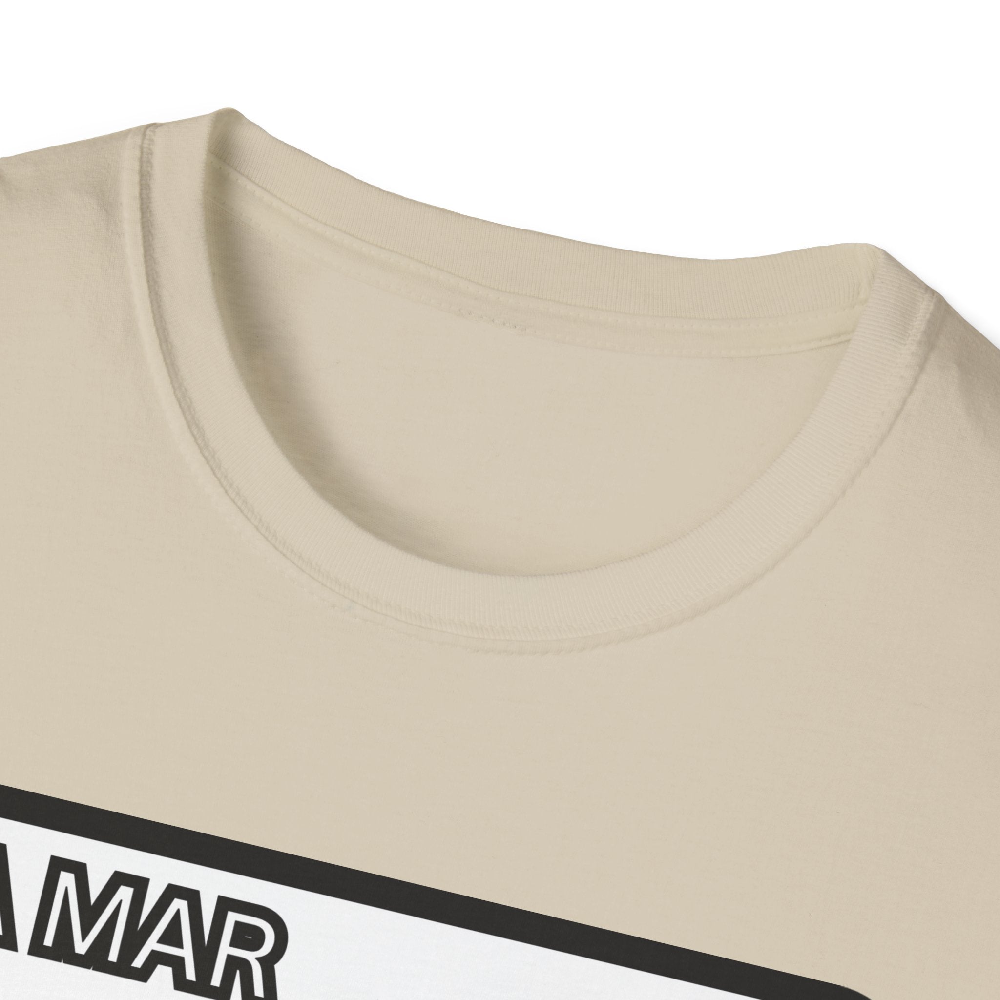 La Mar Theater Manhattan Beach  T-Shirt | Vintage Black & White Urban Graphic YKIYK