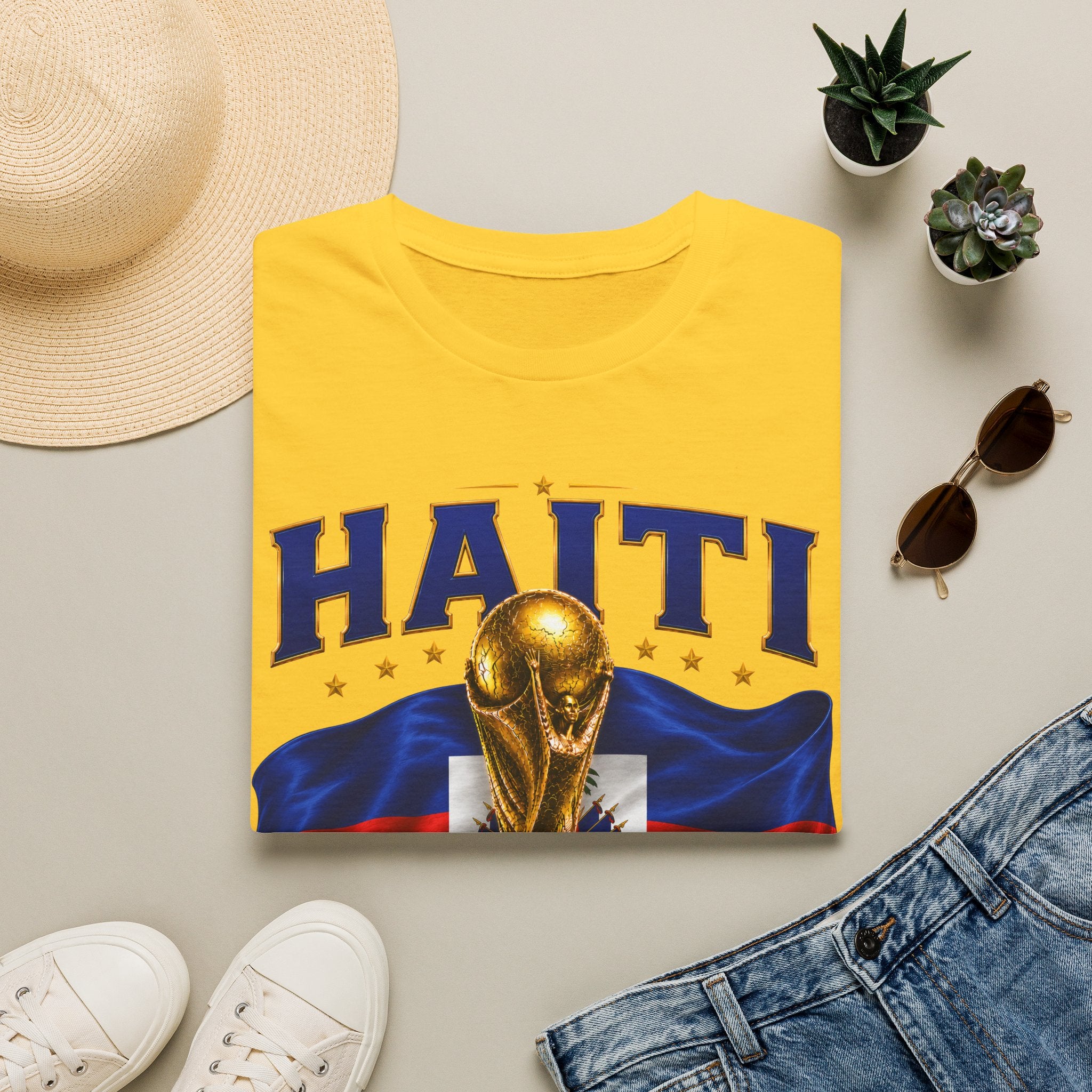 Haiti 2026 World Cup Trophy T-Shirt FIFA