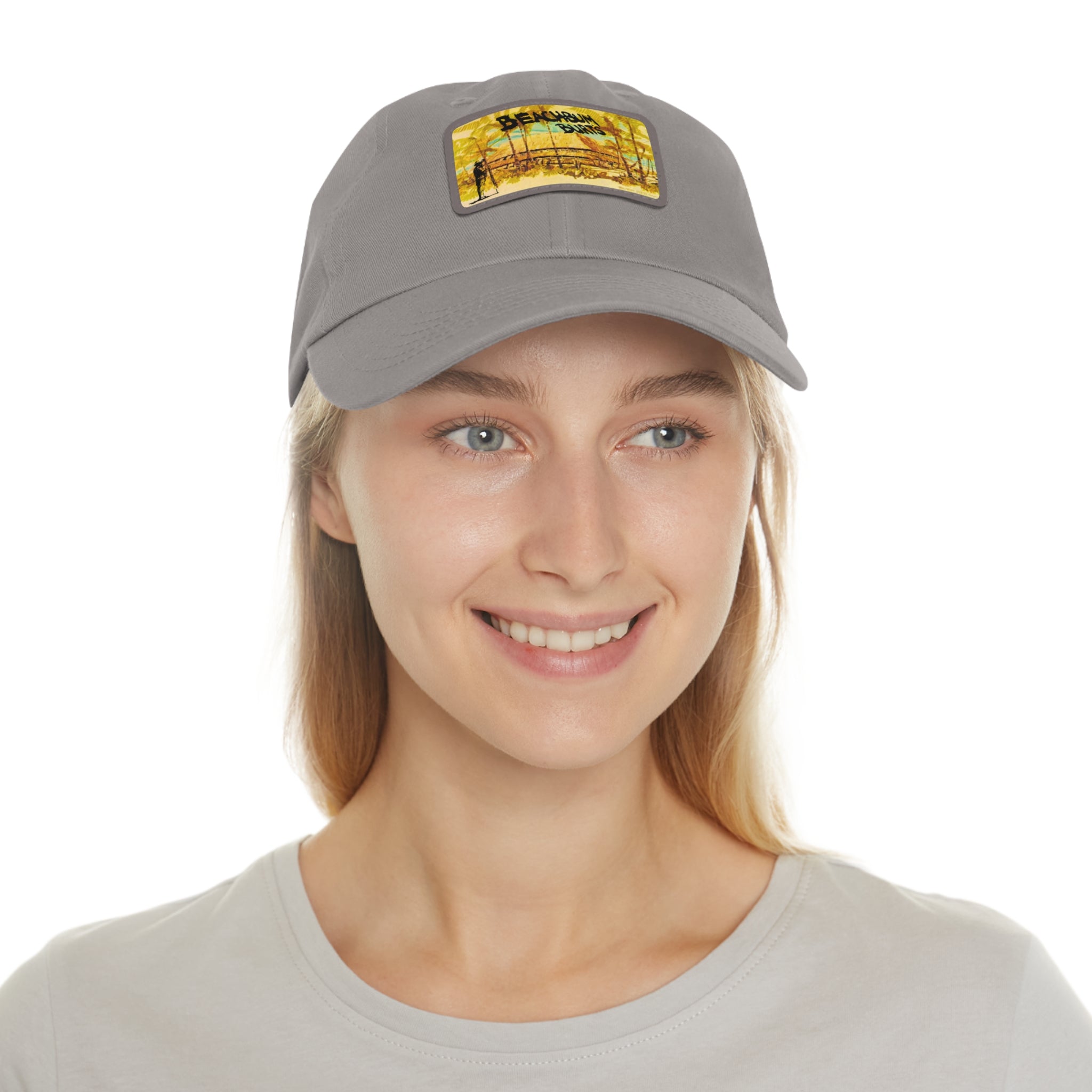Beach Bum Burts Redondo Beach California - Beach Vibes Mom and Dad Hat, Relaxed Fit Cap, Gift for Dad, Casual Summer Hat