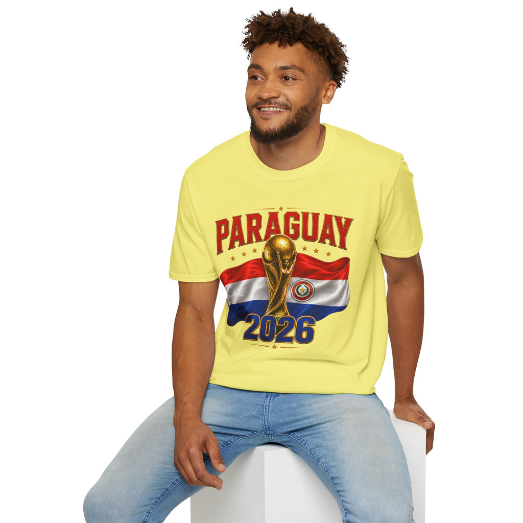 Paraguay 2026 World Cup T-Shirt — Fans Soccer Jersey Tee