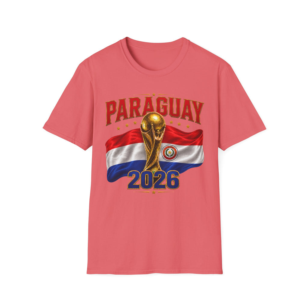 Paraguay 2026 World Cup T-Shirt — Fans Soccer Jersey Tee