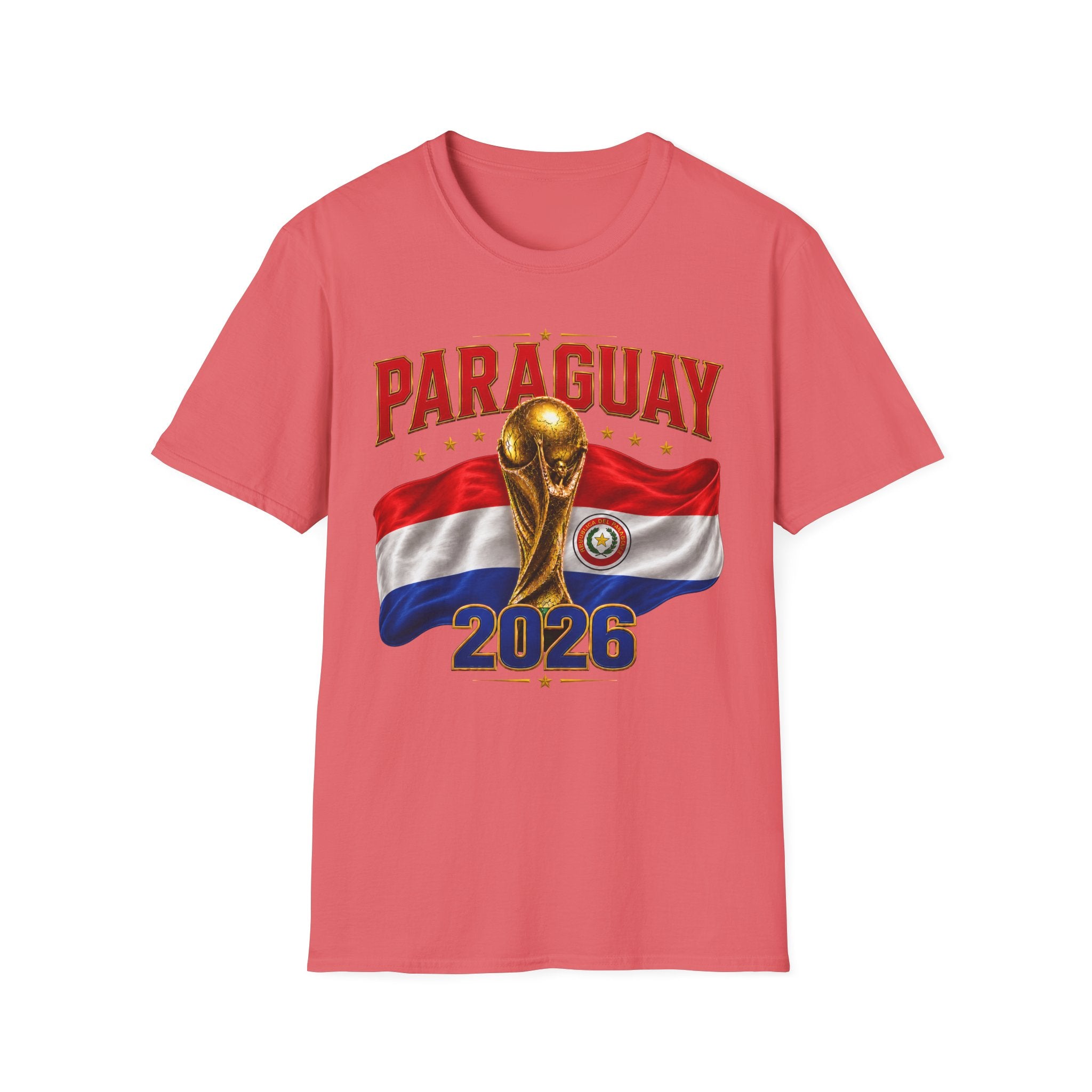 Paraguay 2026 World Cup T-Shirt — Fans Soccer Jersey Tee