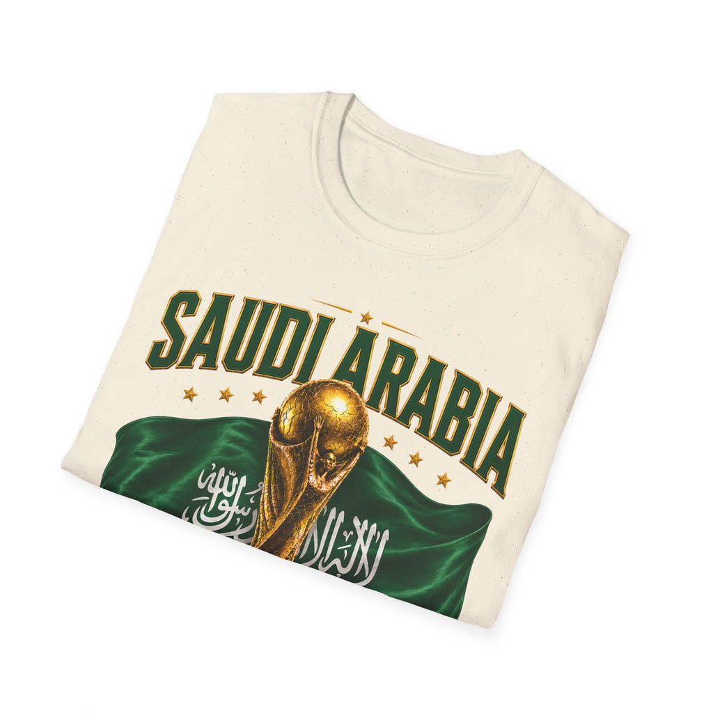 Saudi Arabia 2026 World Cup T-Shirt – Soccer Champion Trophy Design