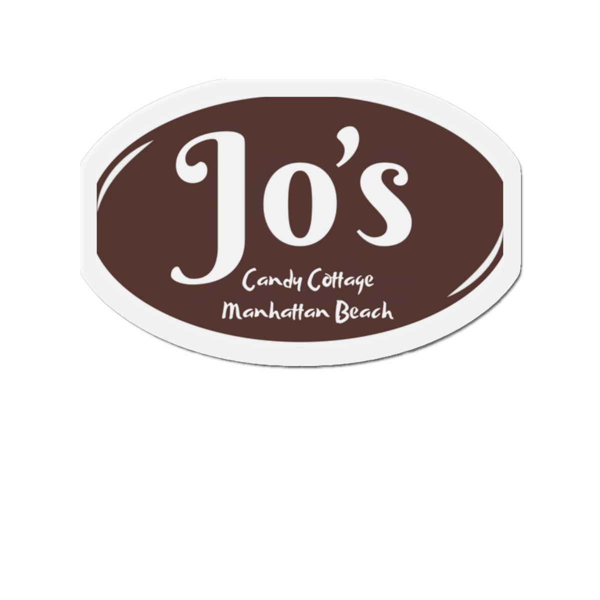 Joe's Candy Cottage Manhattan Beach Die-Cut Magnet IYKYK