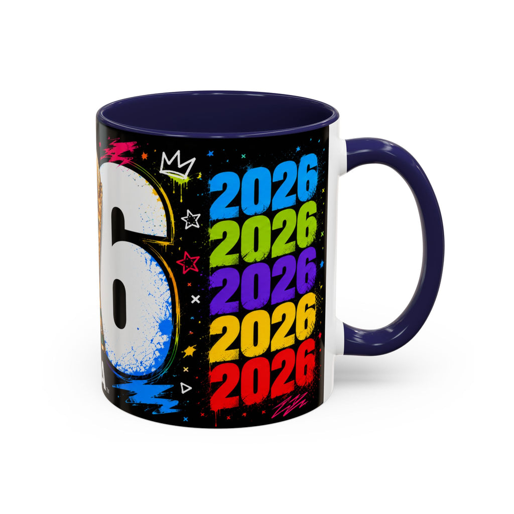 2026 FIFA World Cup Coffee Mug — Colorful Trophy Design (11/15oz)