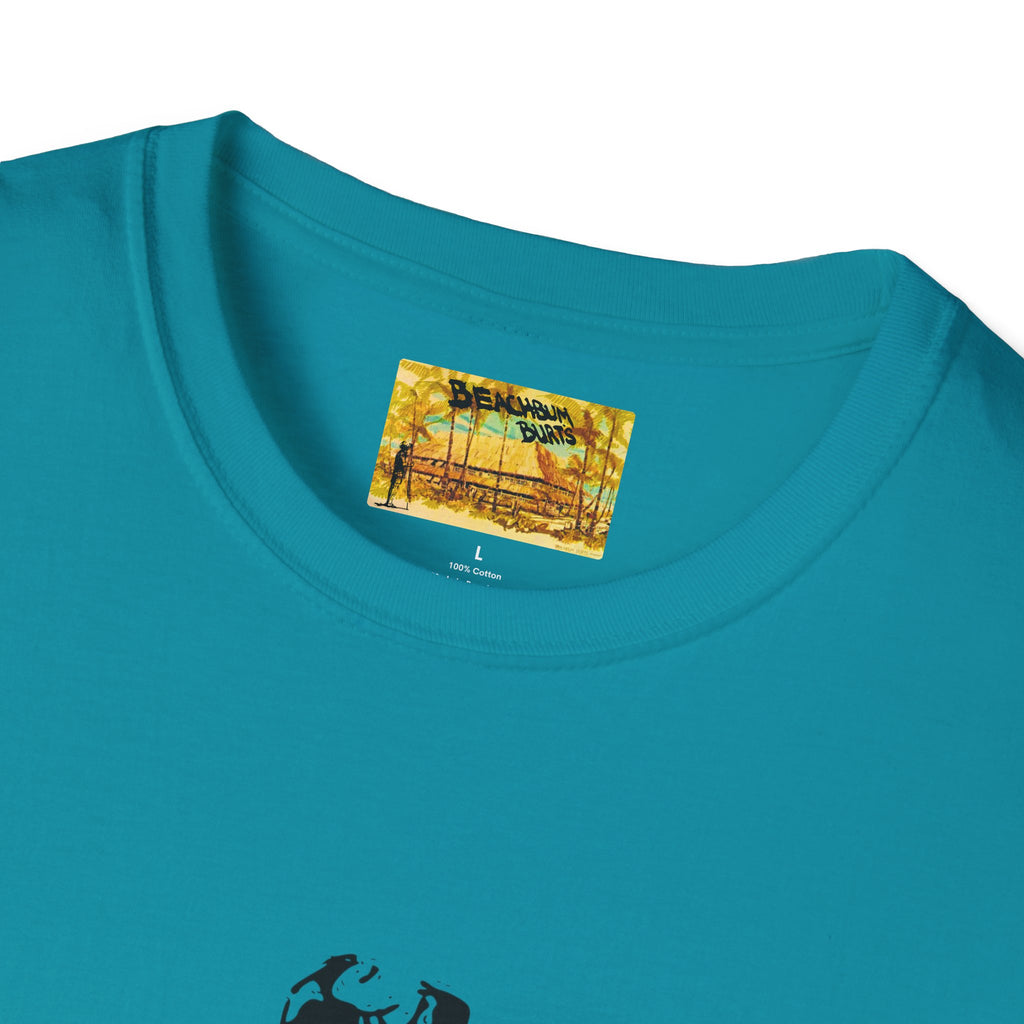 Beach Bum Burt's - Gone  But Not Forgotten - Men's Woman's T-Shirt - Cool Casual Wear, Summer Vibes, Gift for Beach Lovers,  Relaxed Style