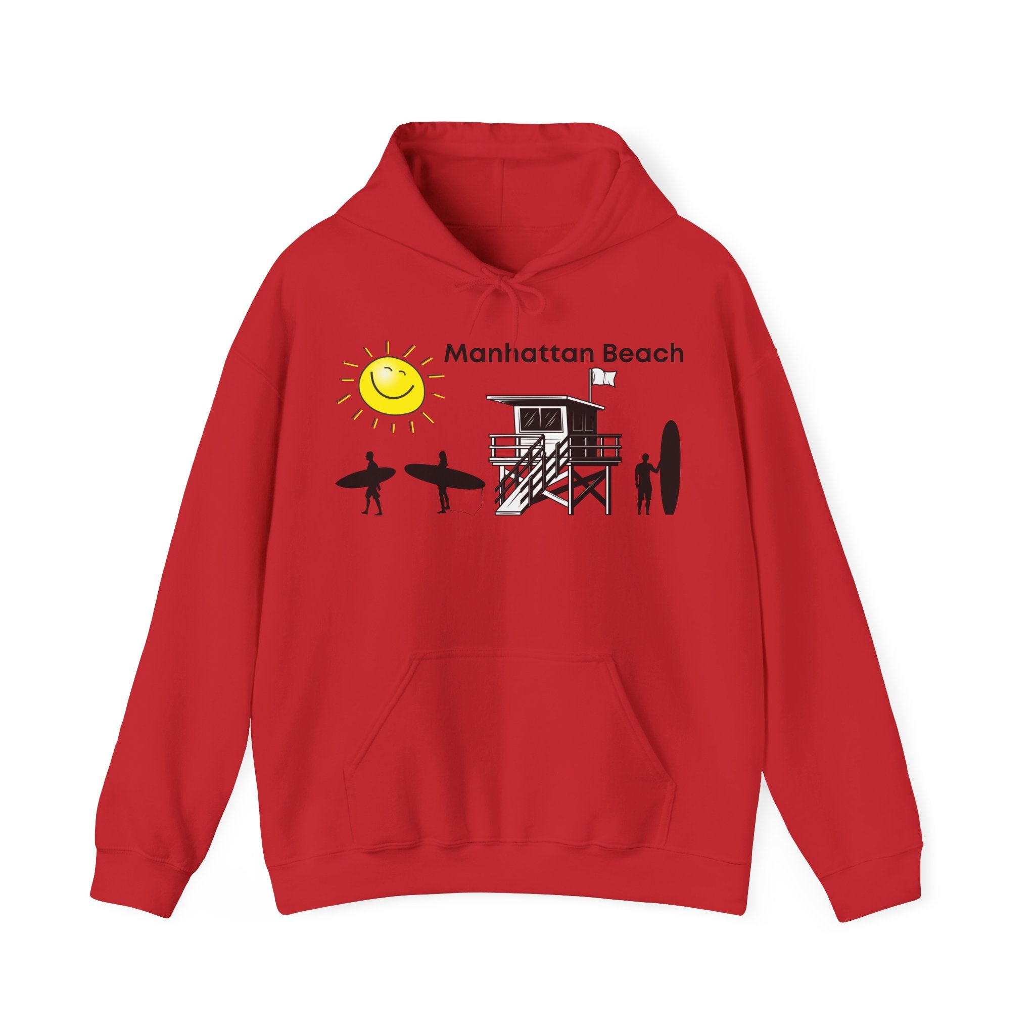Manhattan Beach California Unisex Heavy Blend™ Hooded Sweatshirt
