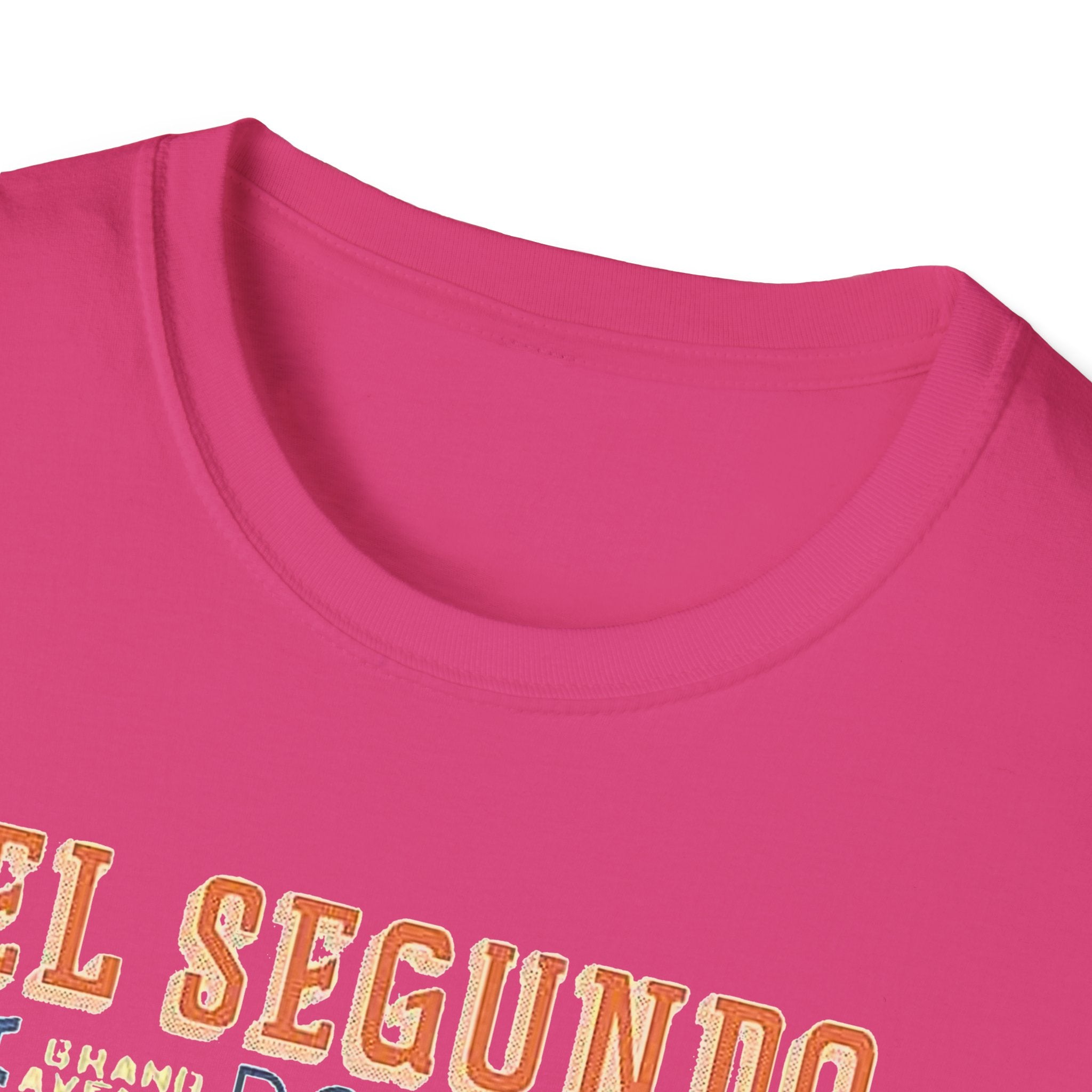 El Segundo Typography T-Shirt | Beach Town Landmarks Word Art