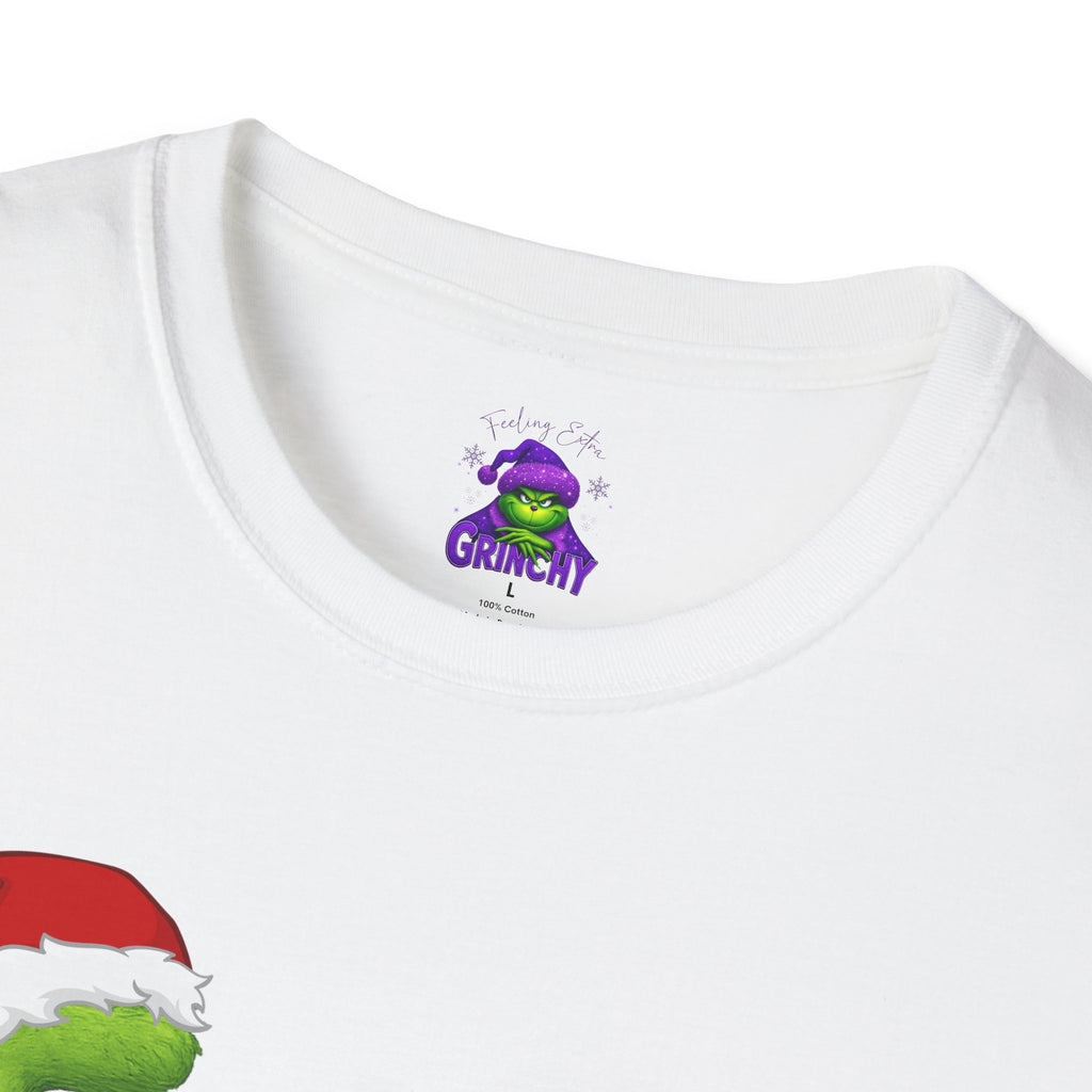 Eww, People T-Shirt | Funny Grinchy Santa Hat Holiday Tee