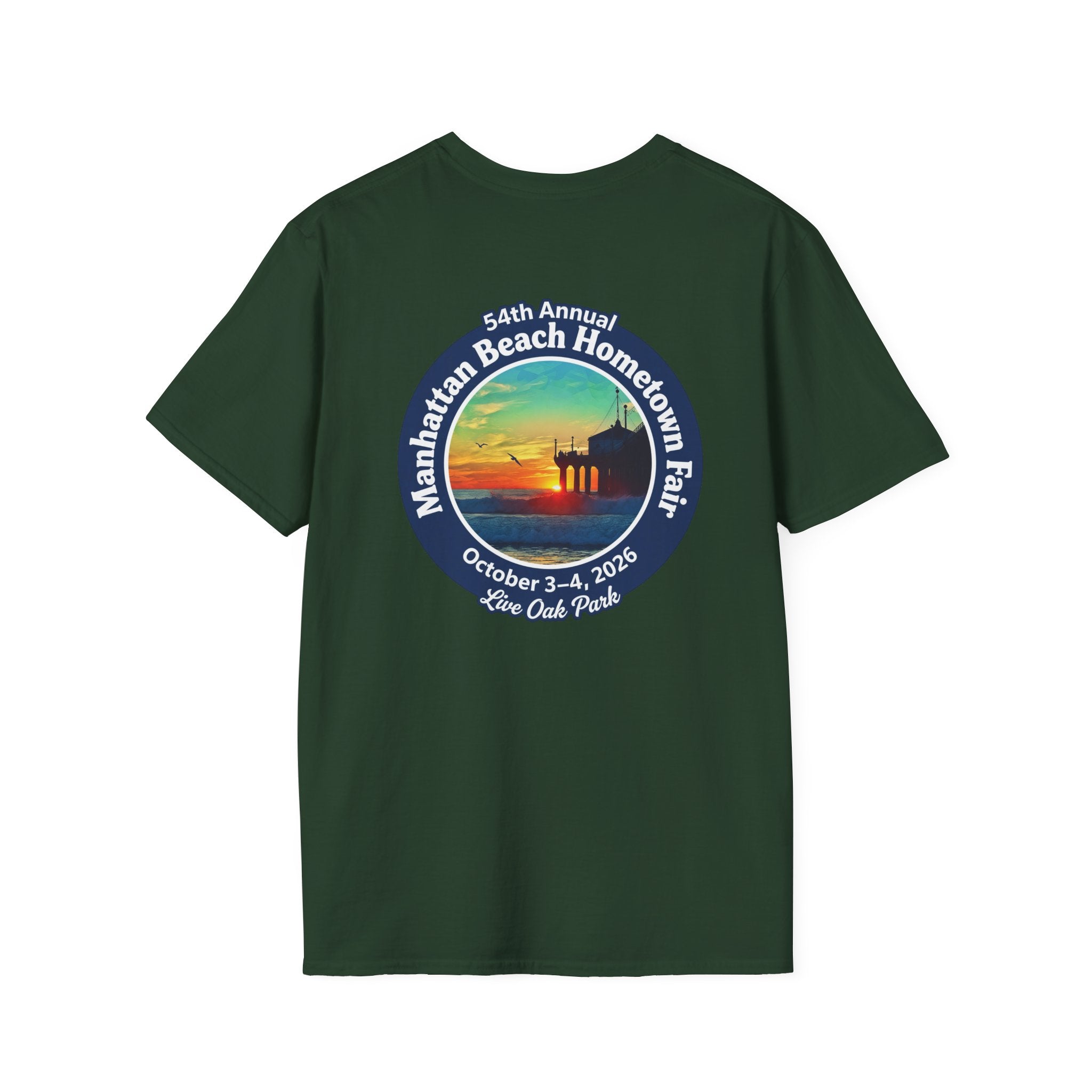 Manhattan Beach Hometown Fair Sunset T-Shirt 2026