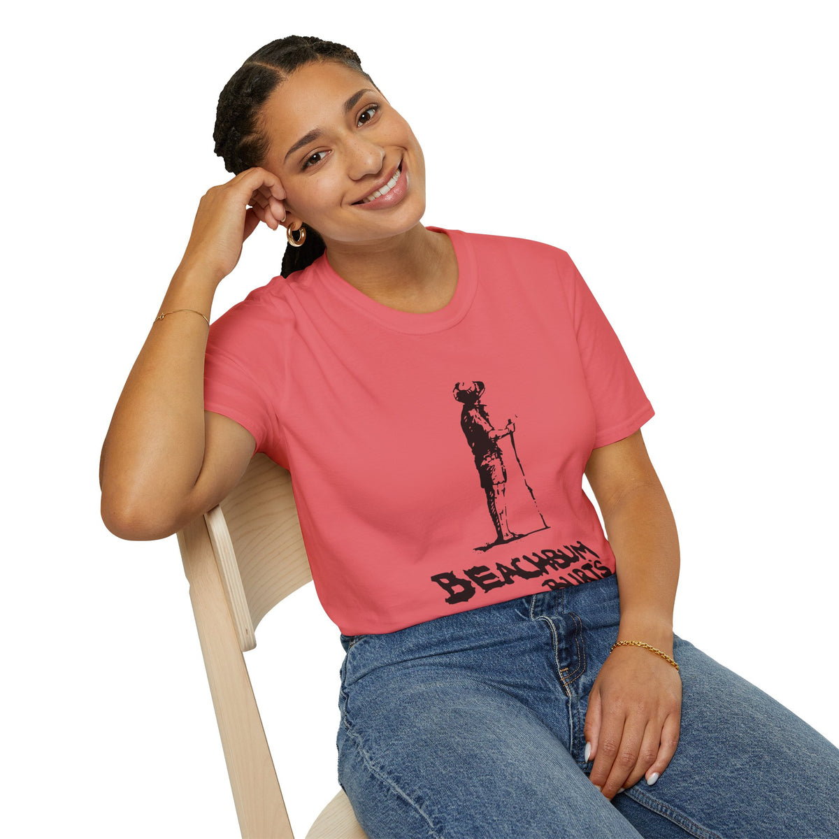 Beach Bum Burt's - Gone  But Not Forgotten - Men's Woman's T-Shirt - Cool Casual Wear, Summer Vibes, Gift for Beach Lovers,  Relaxed Style