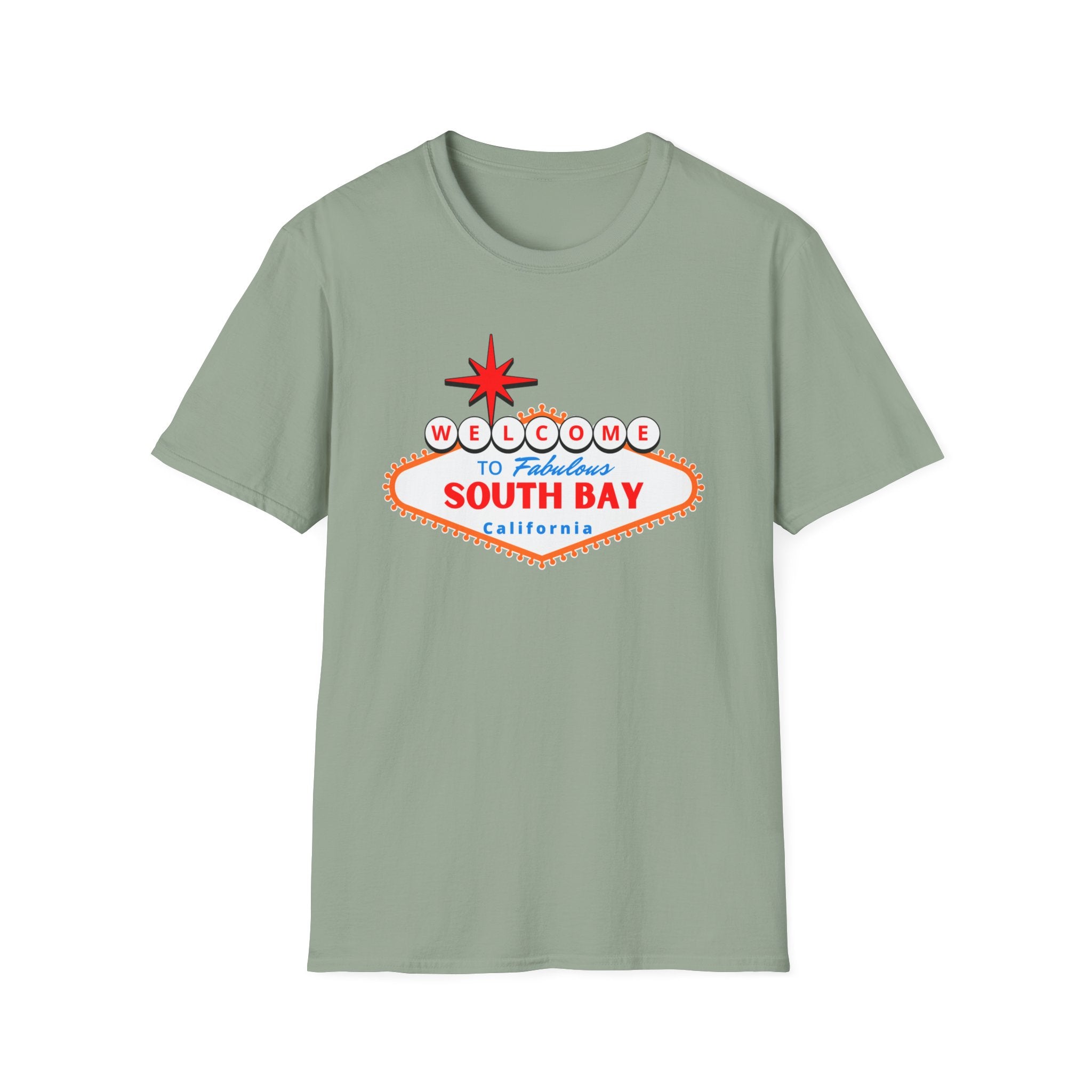 South Bay Welcome Sign T-Shirt — California Vintage Vacation Tee