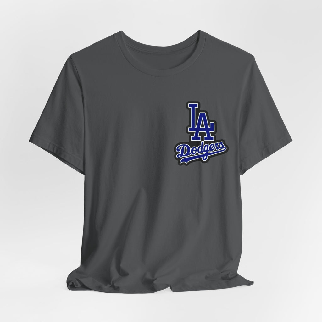 Los Angeles (Front and Back Printing) Mens Womans Jersey Short Sleeve Tee