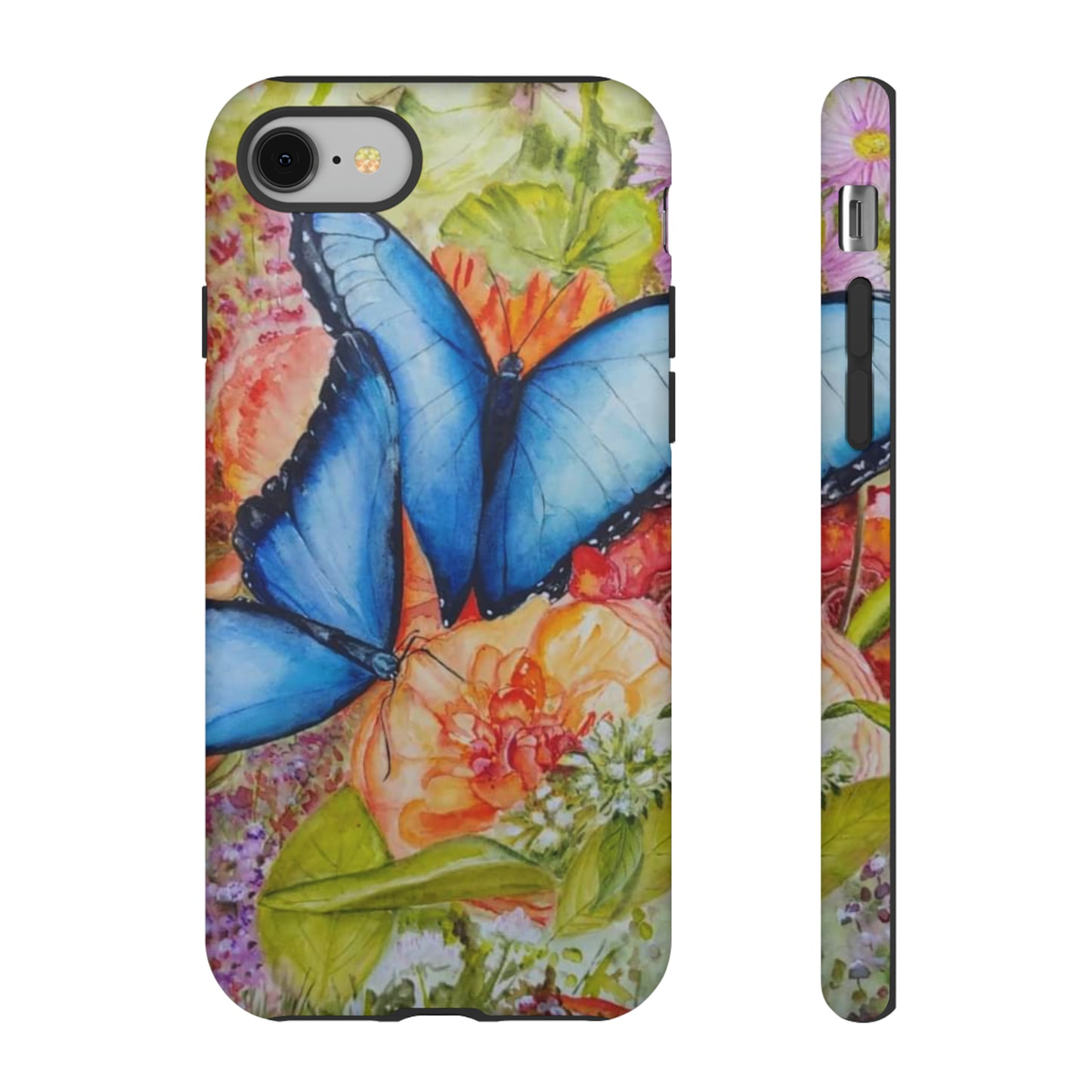 California Blue Butterfly - All IPhone and Samsung Tough Cases