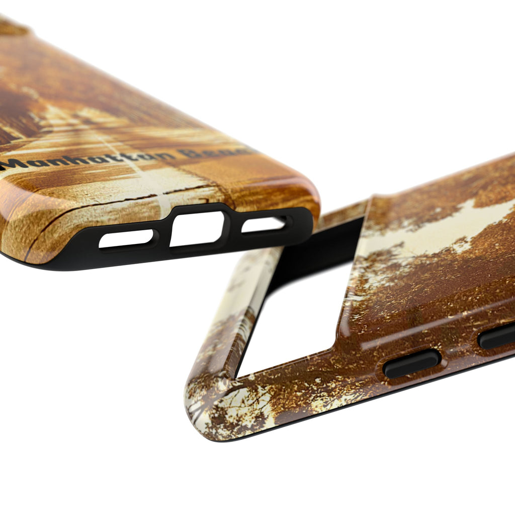 Phone Cases Manhattan Beach Rosecrans Ave Early 60's Tough Cases 90266 California, iPhone Samsung Google Pixel Protective Cover, Vintage